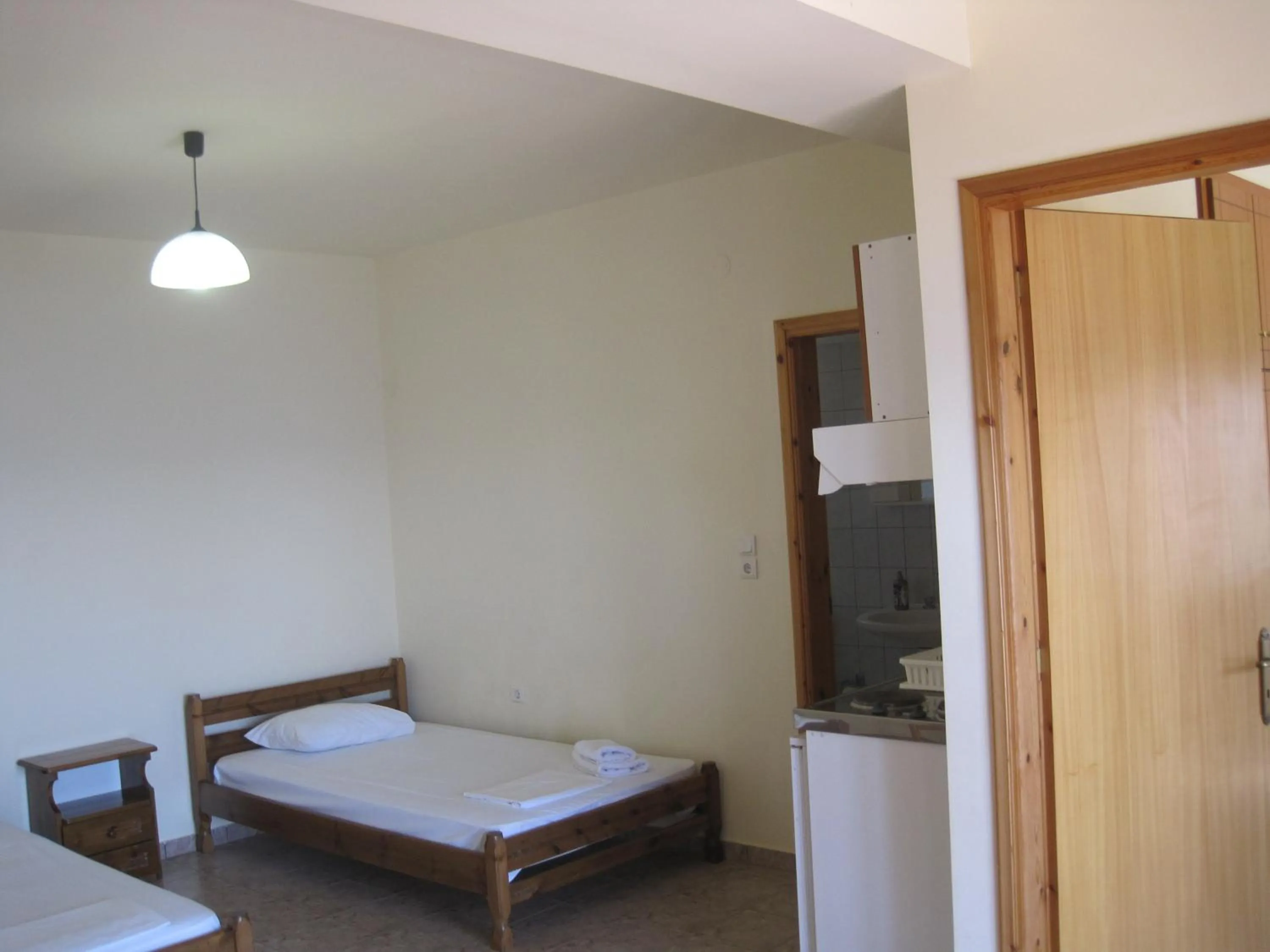 Bed in Sfinias Apartments