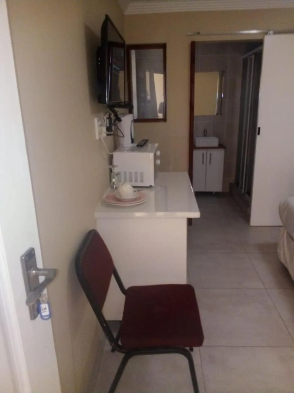 Bathroom in Emampingeni lodge