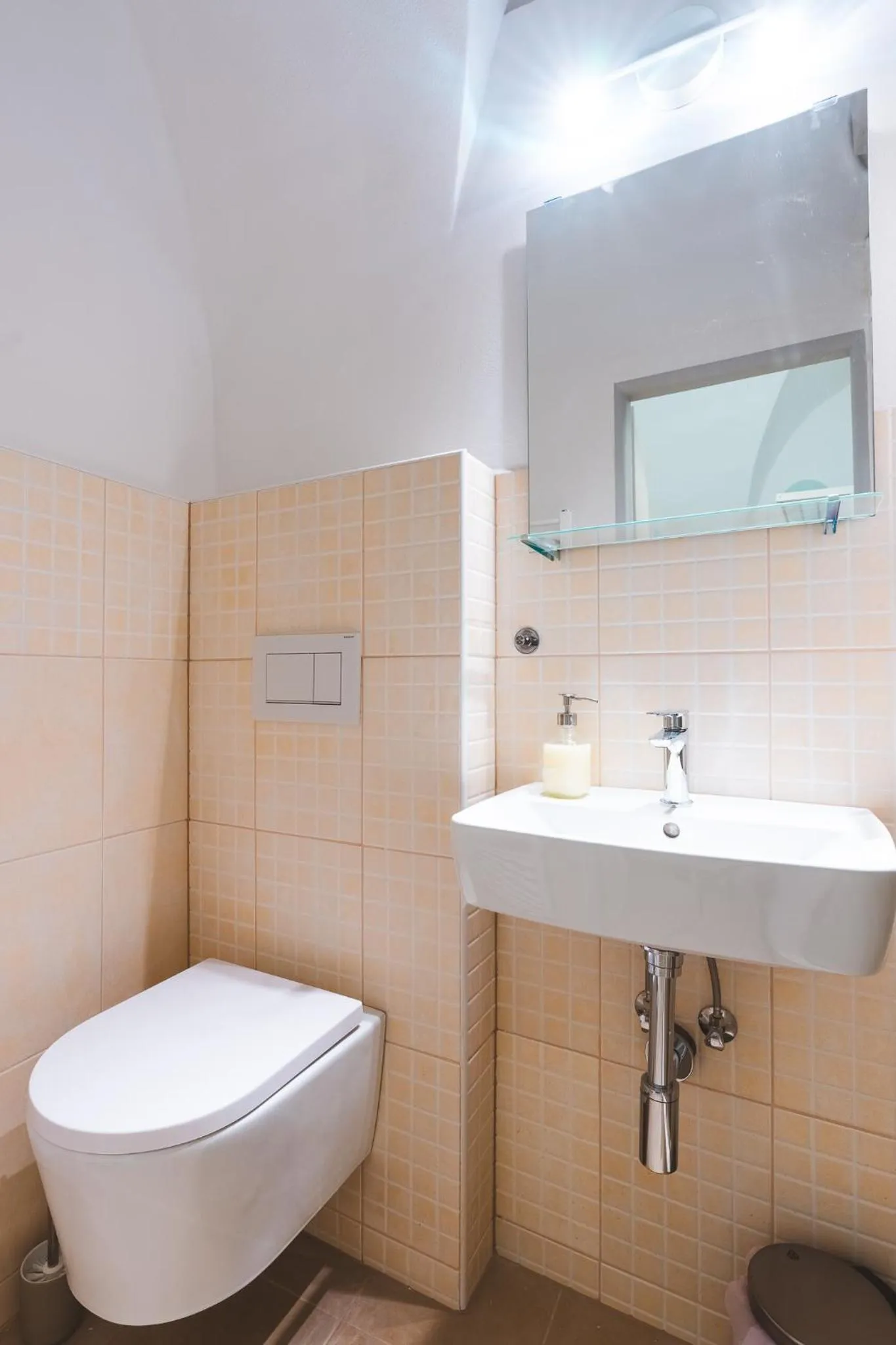 Bathroom in Downtown Apartments