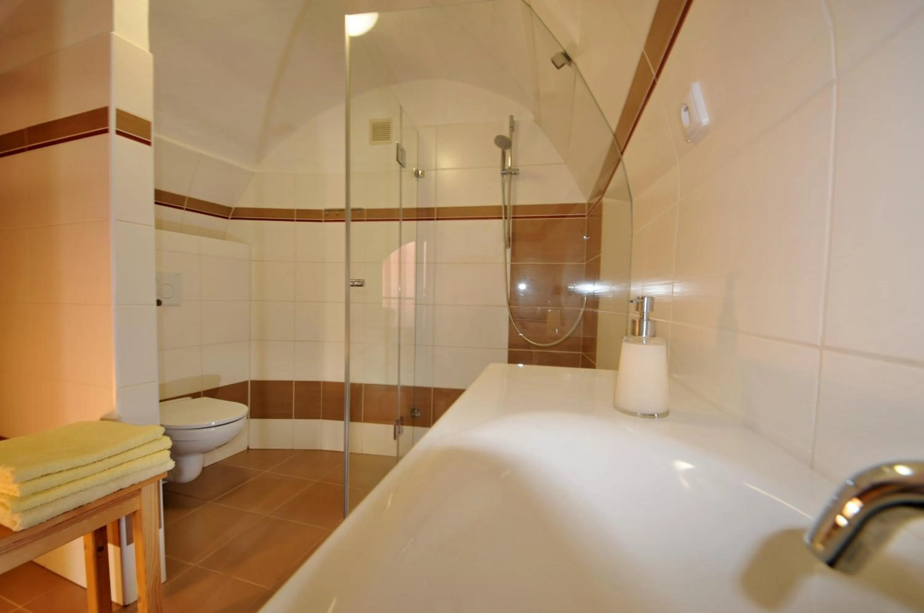 Bathroom in Downtown Apartments