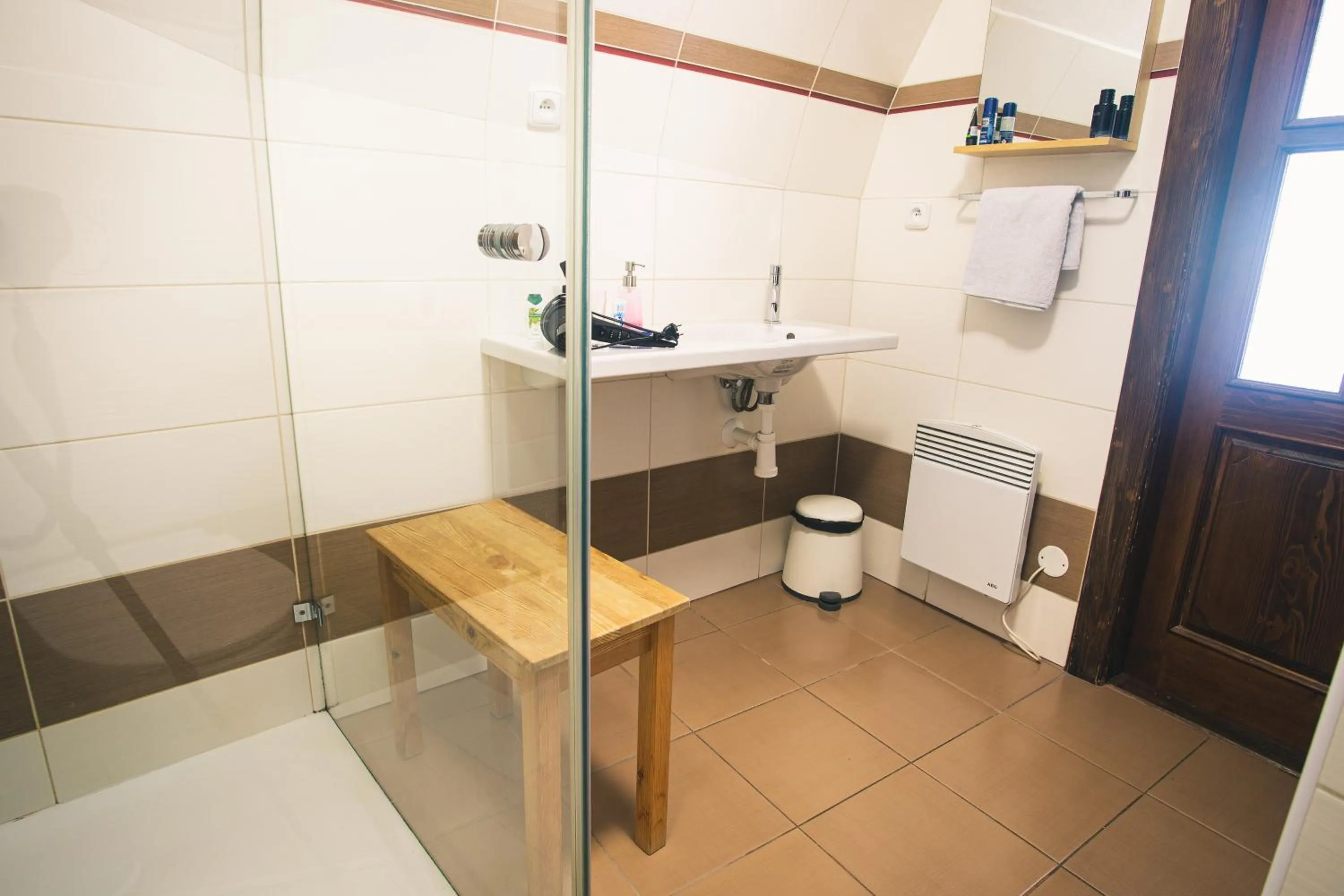 Shower in Downtown Apartments