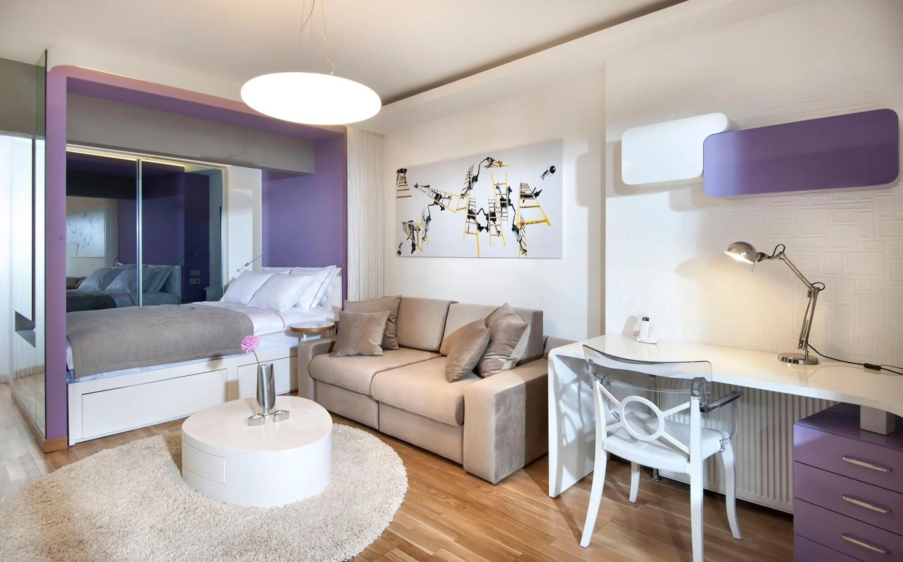 Bed in Nuru Ziya Residences