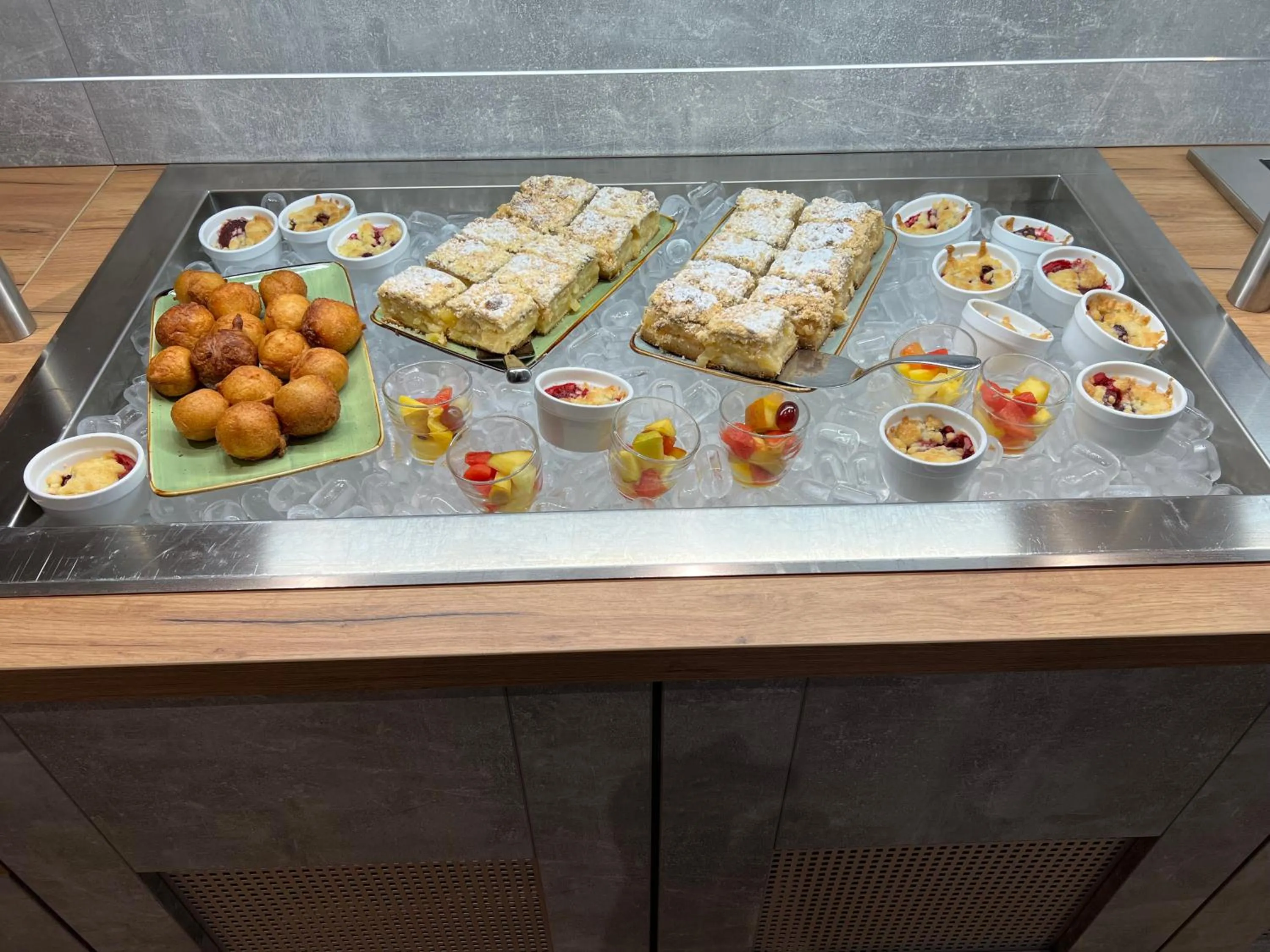 Food and drinks in Hotel Knotenpunkt