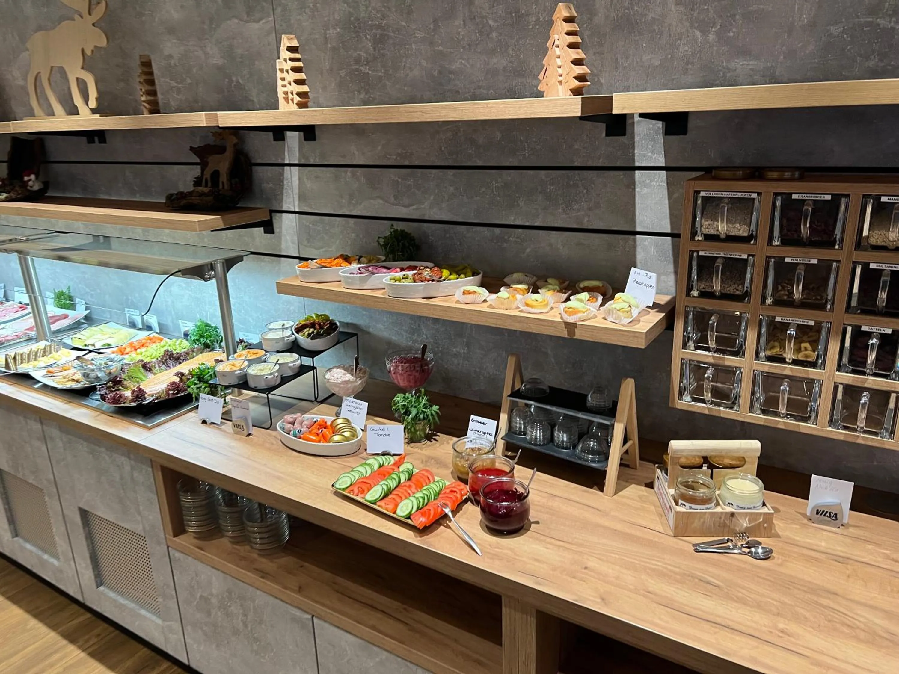 Food and drinks in Hotel Knotenpunkt