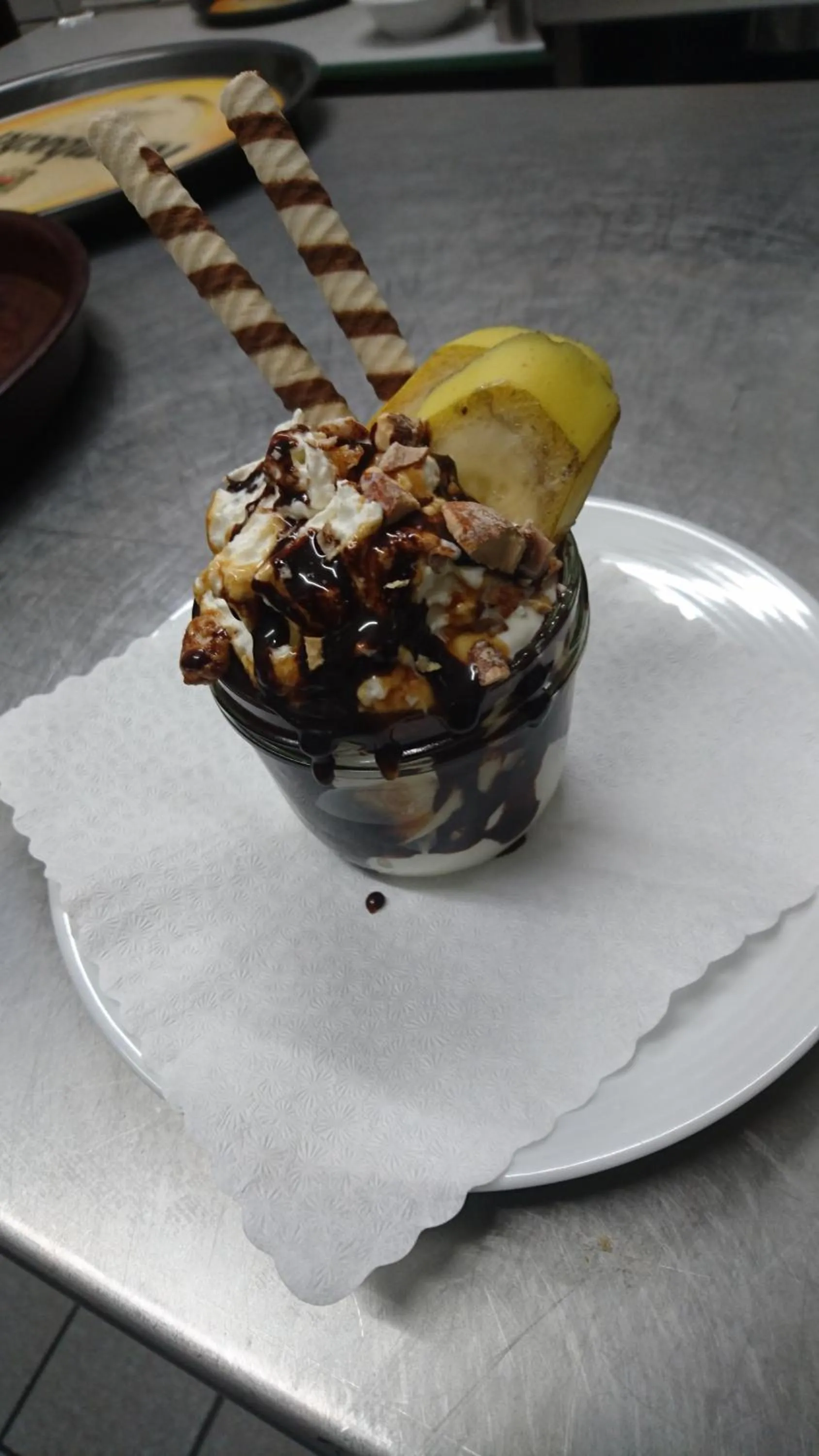 Food close-up in Hotel Knotenpunkt