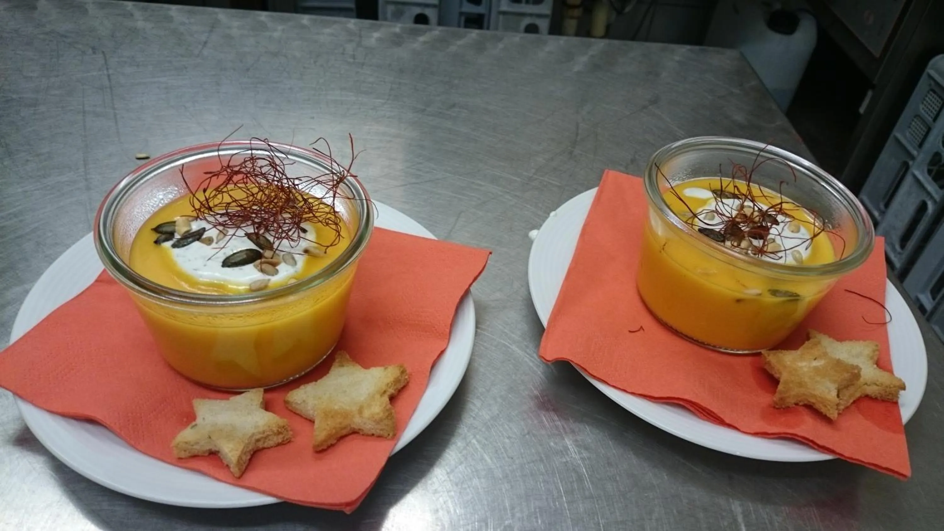 Food close-up in Hotel Knotenpunkt