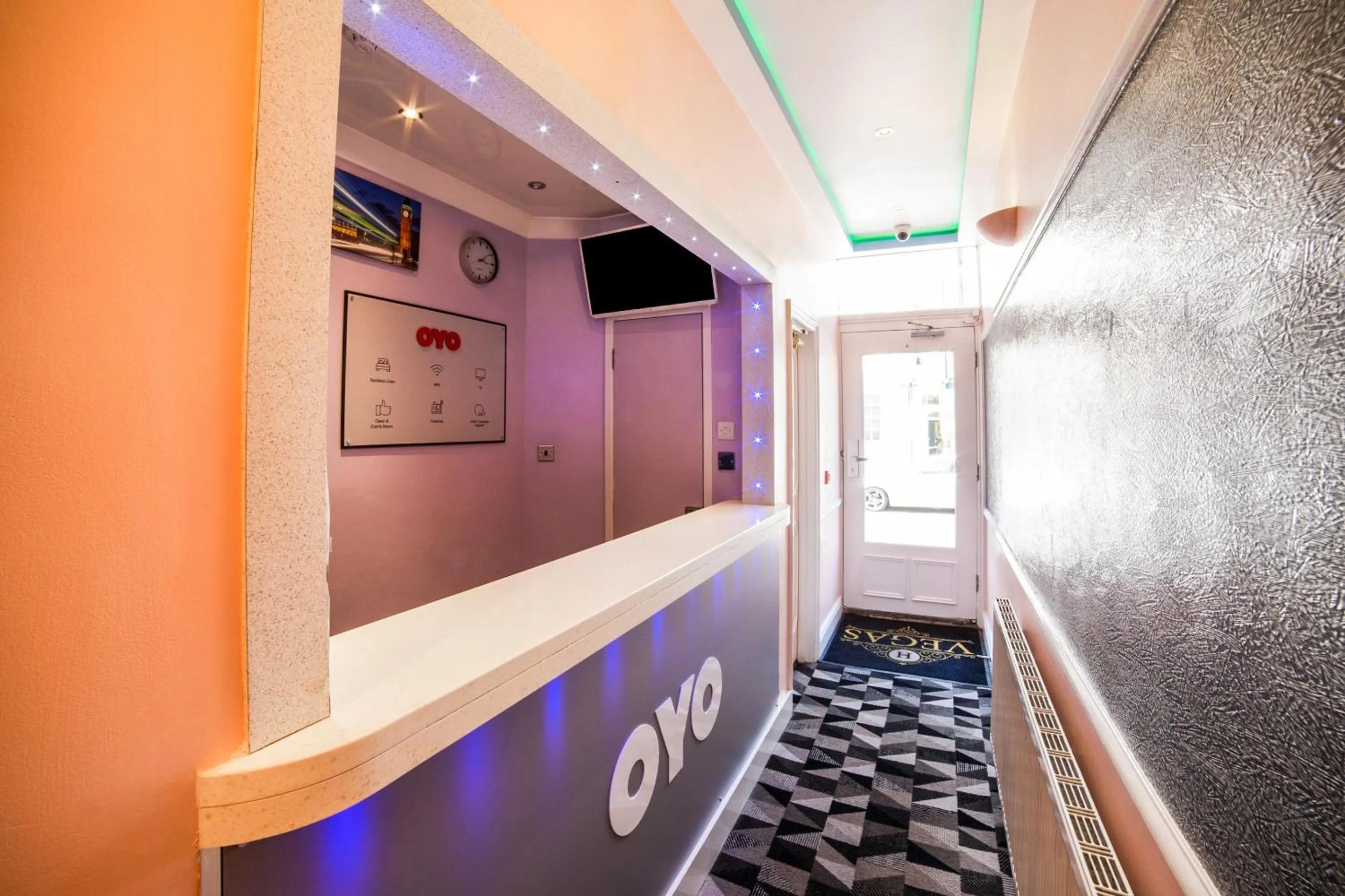 Lobby or reception in Vegas Hotel