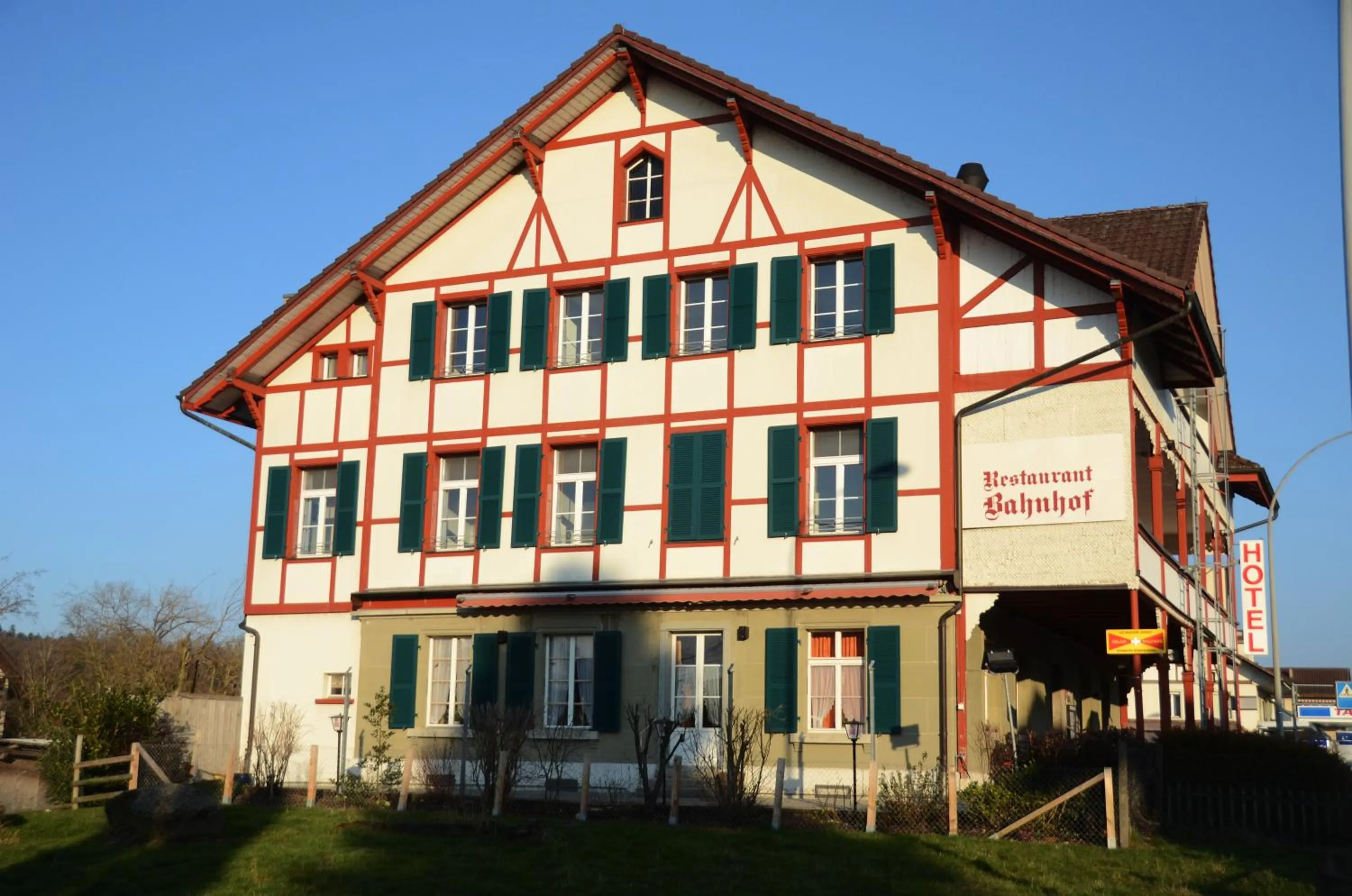 Property building in Hotel Restaurant Bahnhof