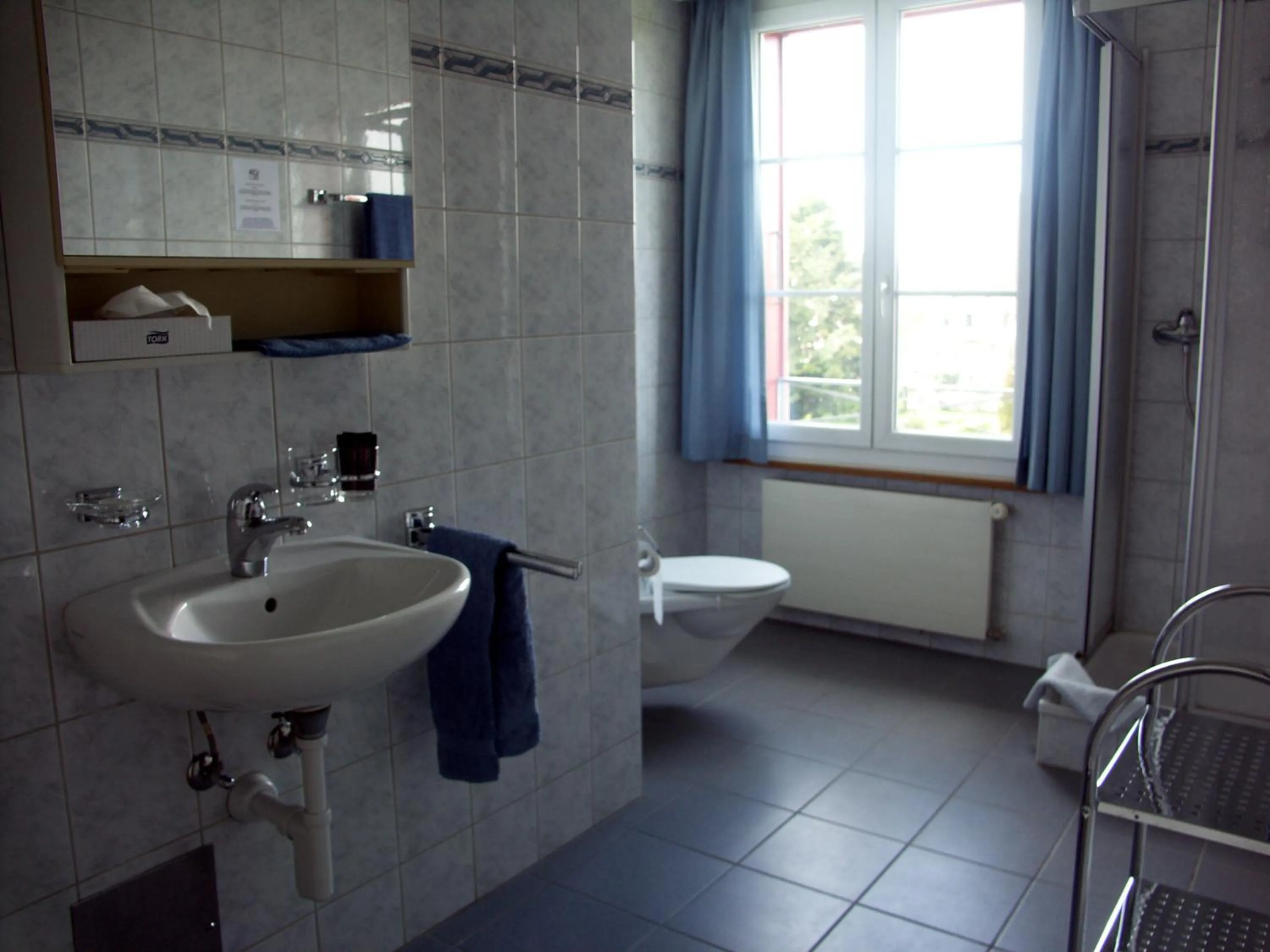 Shower in Hotel Restaurant Bahnhof