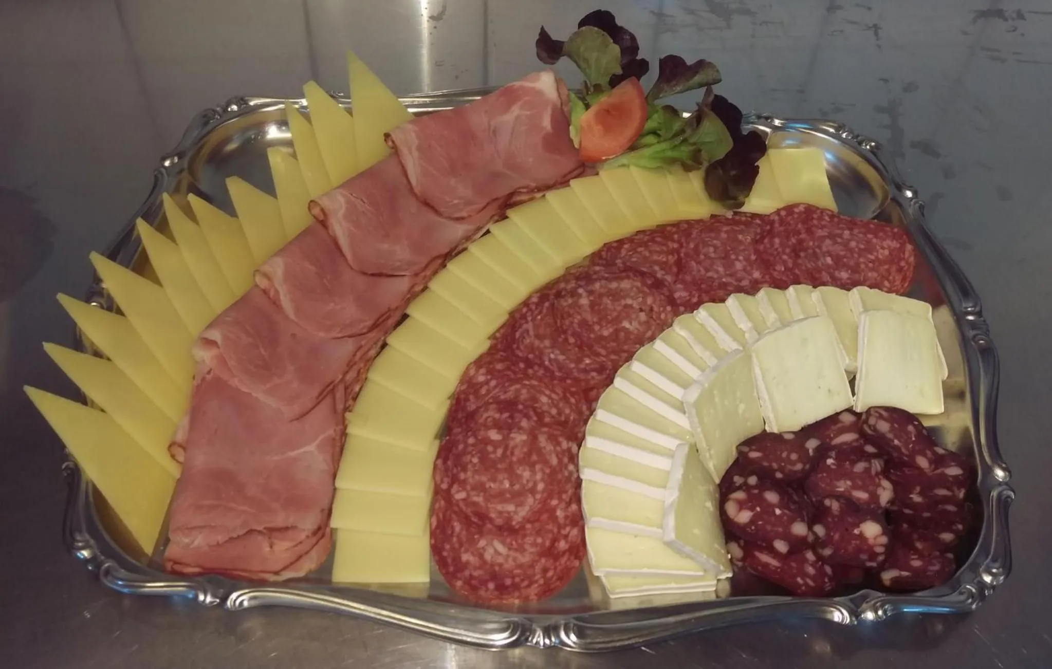 Food close-up in Hotel Restaurant Bahnhof