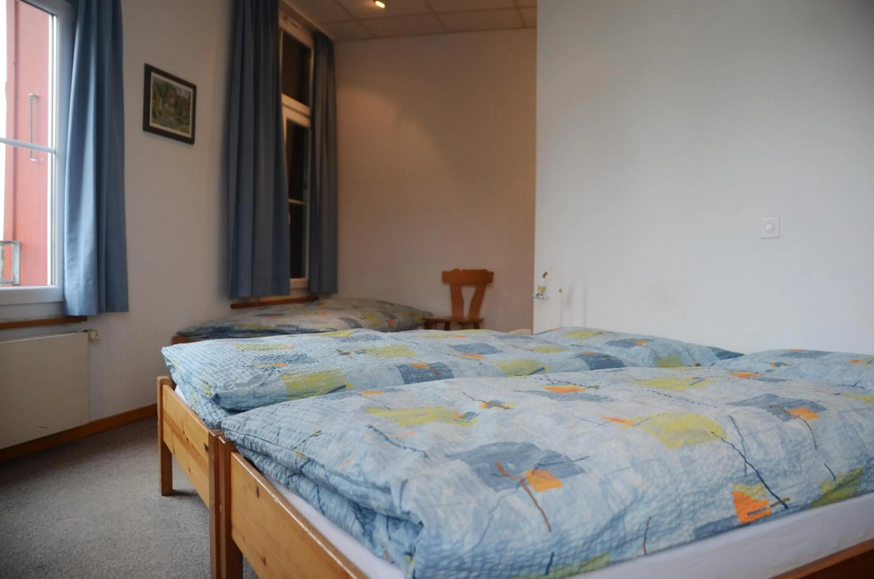 Bed in Hotel Restaurant Bahnhof