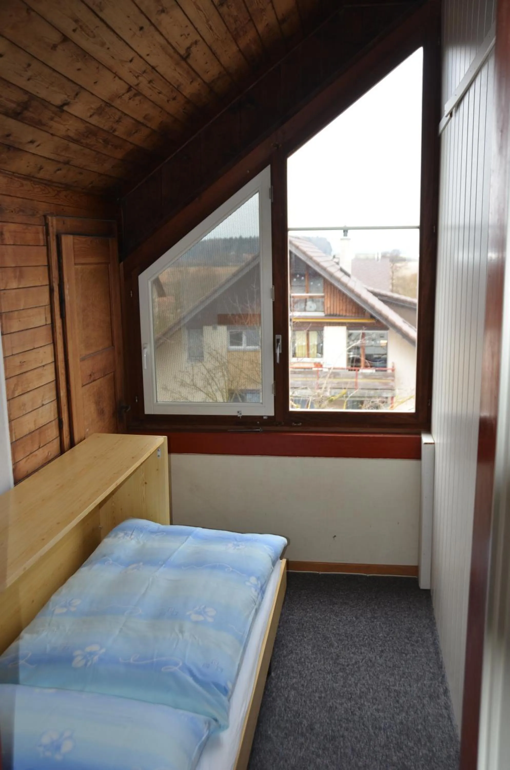 Bed in Hotel Restaurant Bahnhof