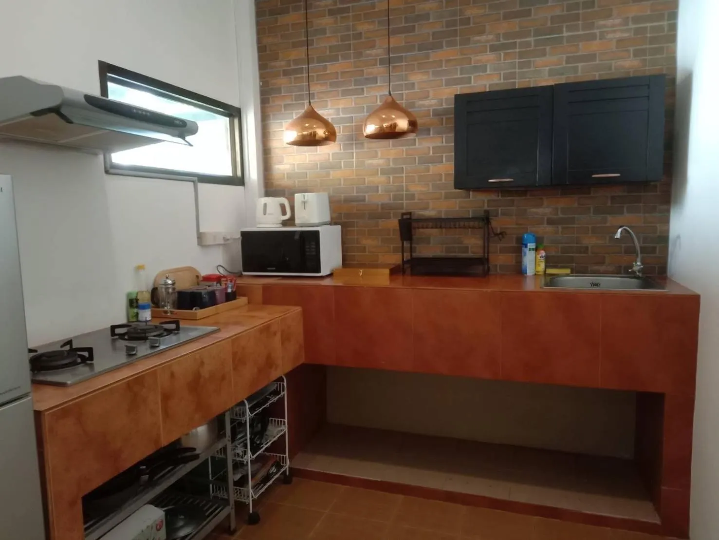 Kitchen or kitchenette in Escape-Cabins