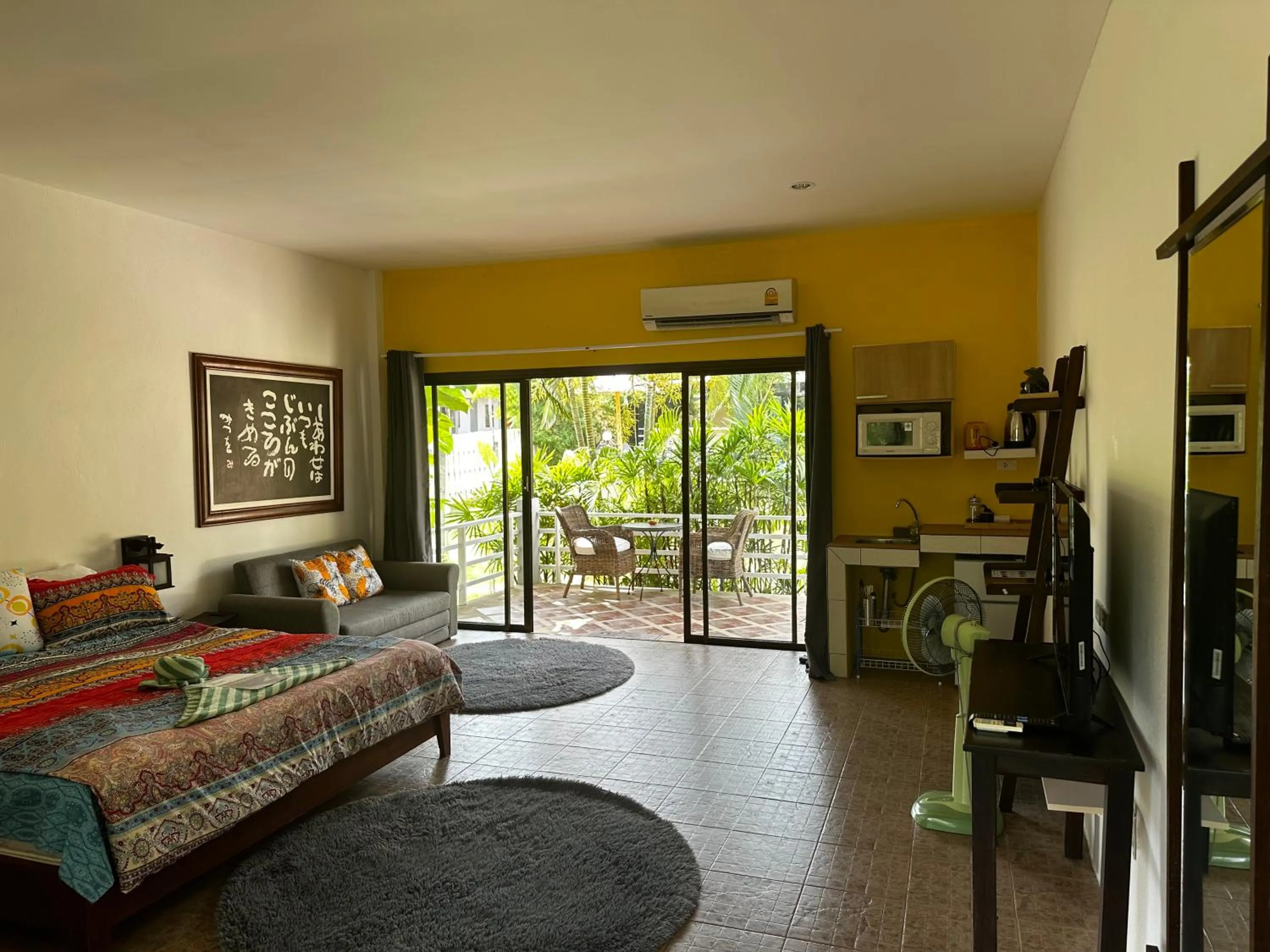 Living room in Escape-Cabins