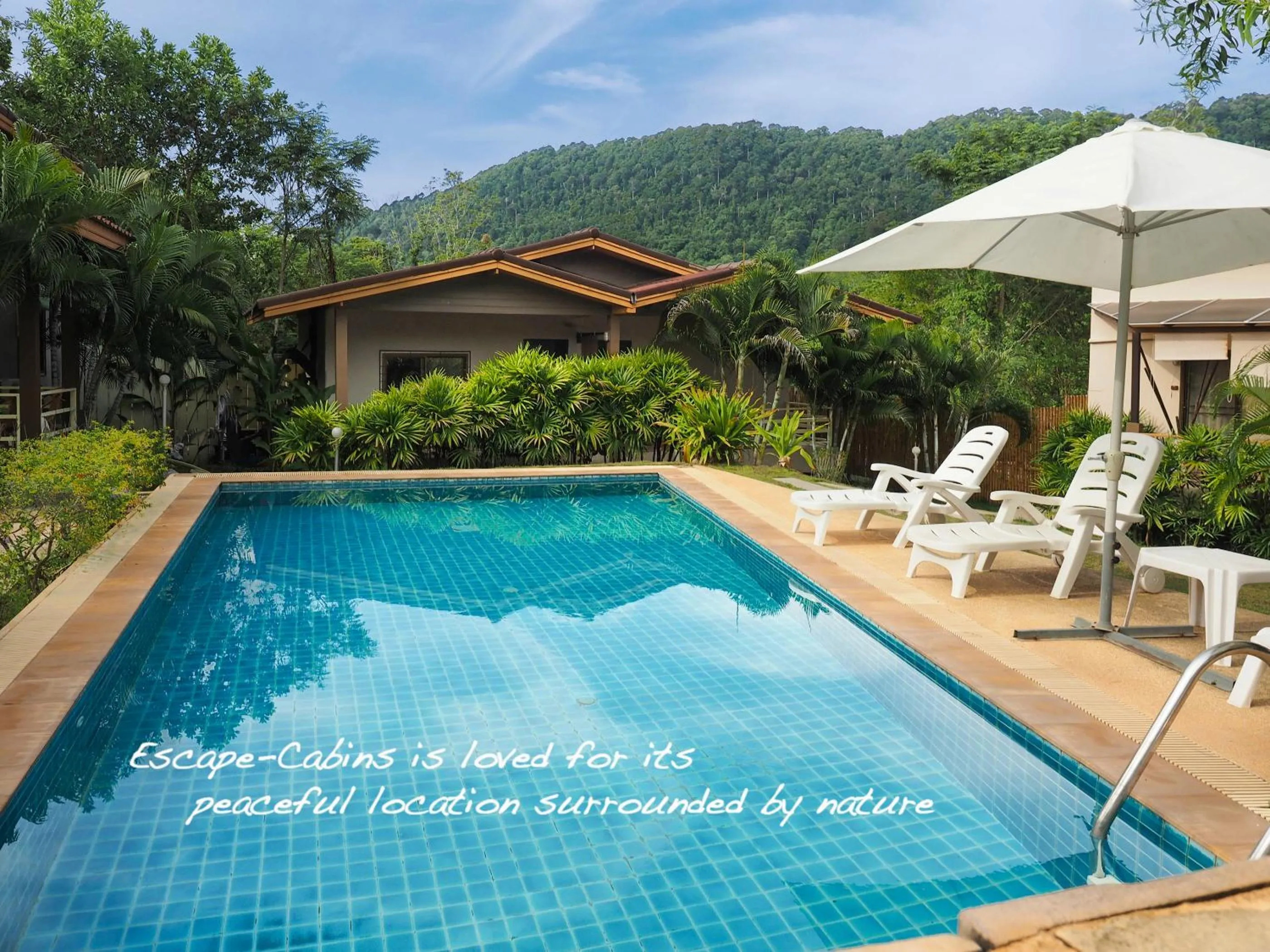 Natural landscape in Escape-Cabins