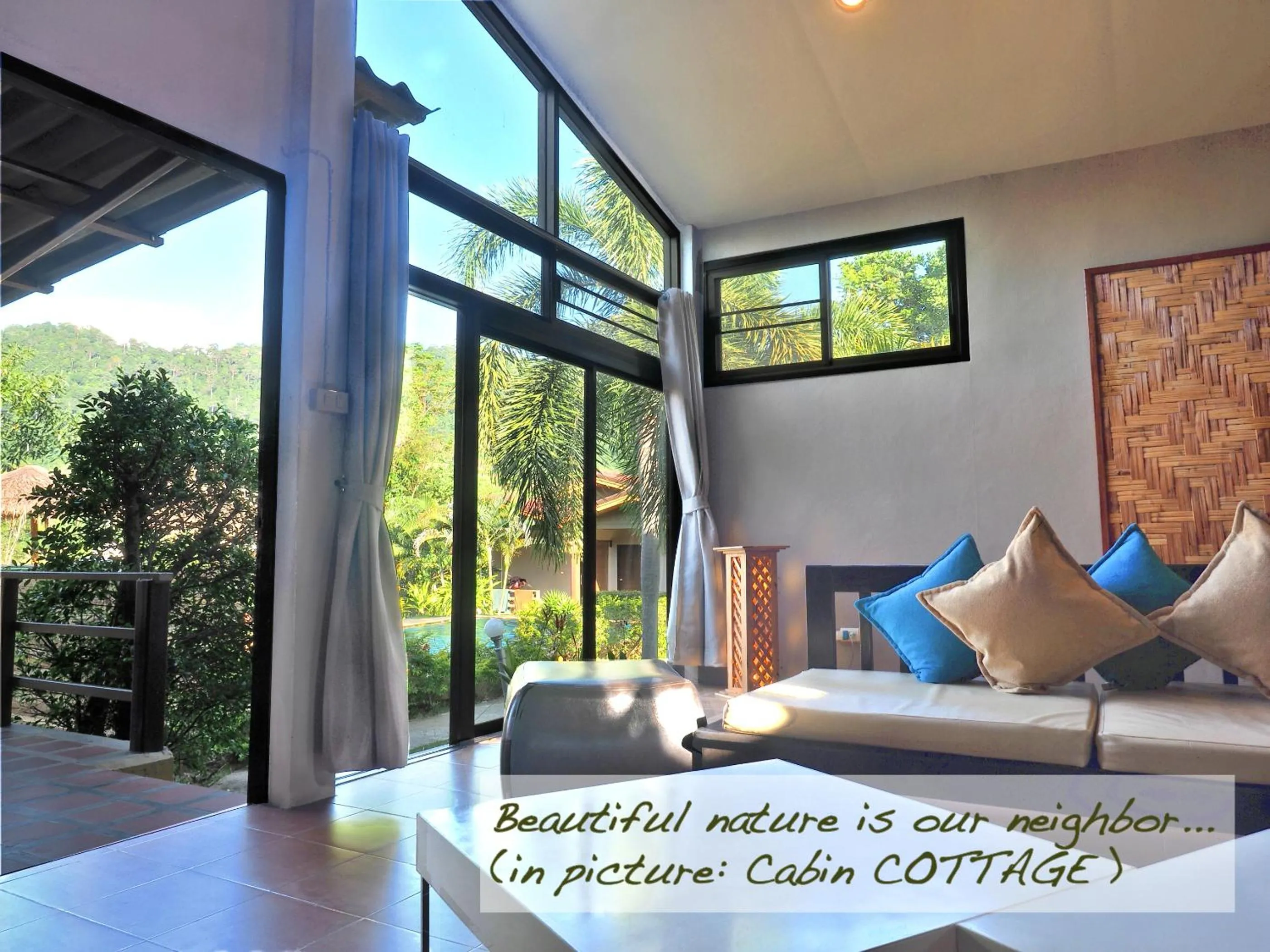 Garden in Escape-Cabins