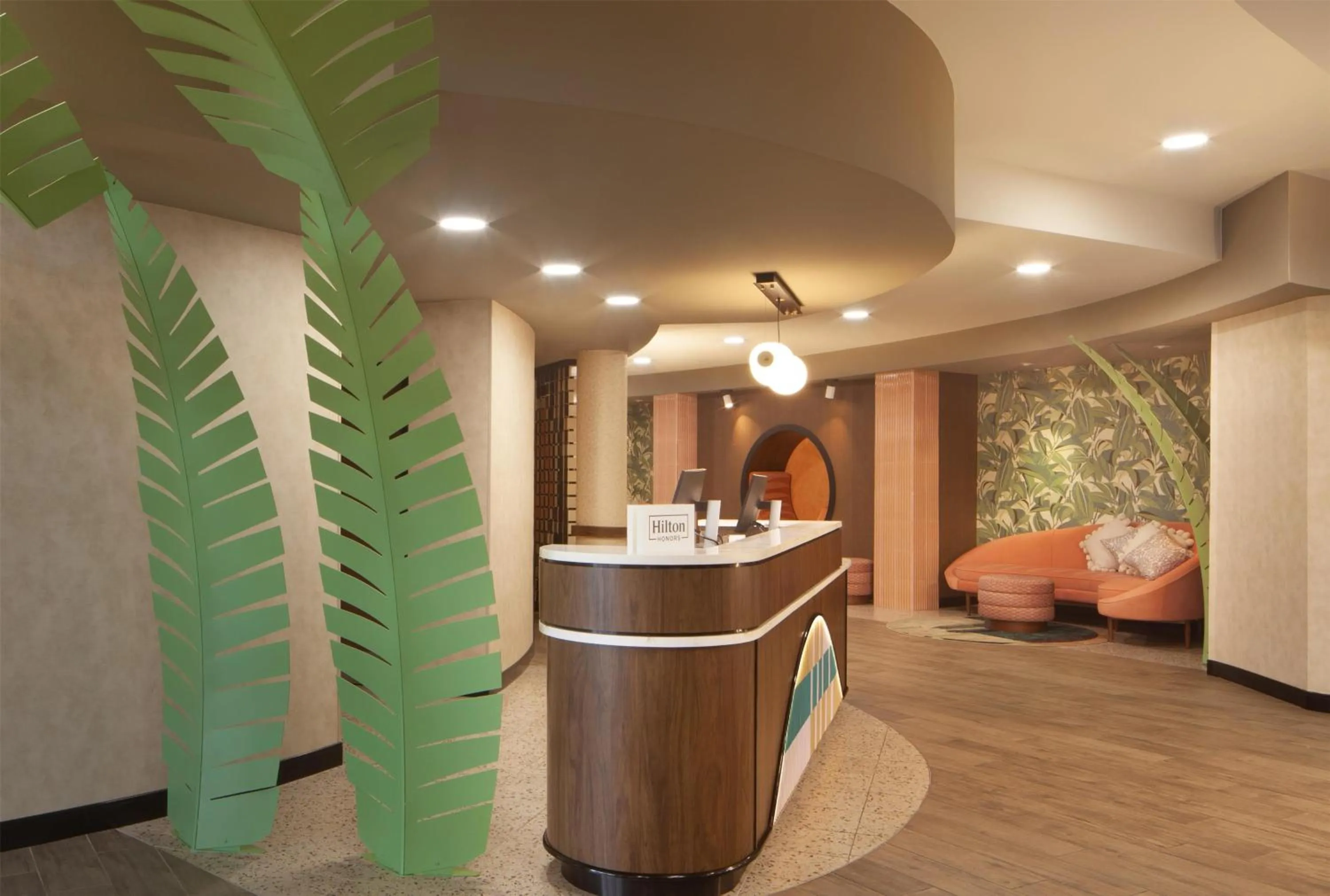 Lobby or reception in Hampton Inn by Hilton Tampa Fairgrounds Casino