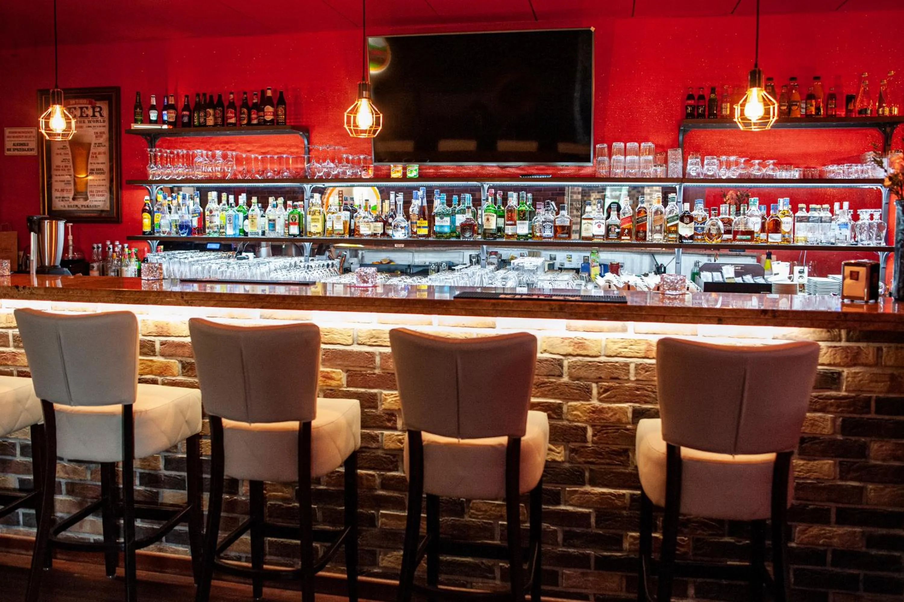 Lounge or bar in Hotel Spichlerz Lubawa