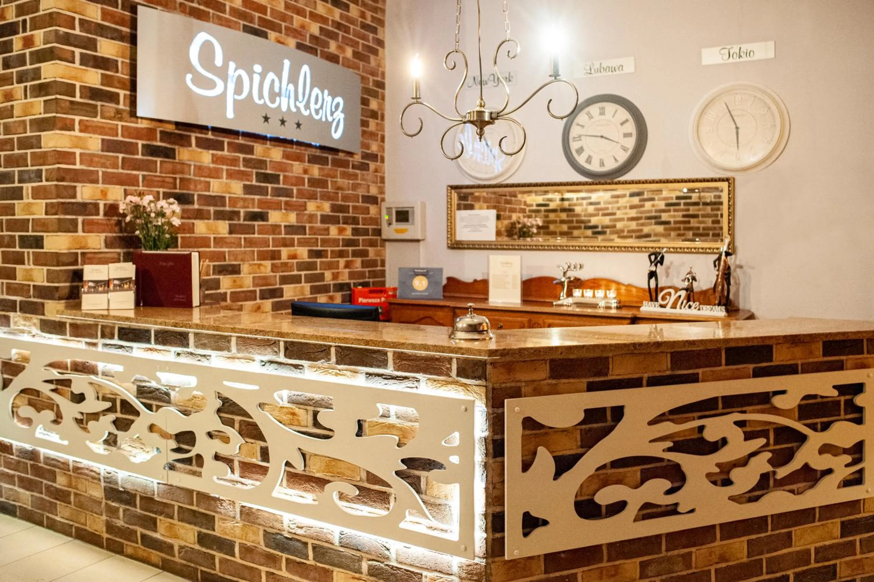 Lobby or reception in Hotel Spichlerz Lubawa