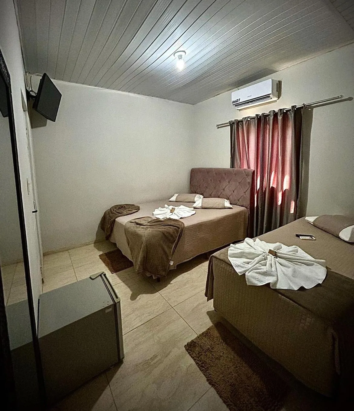 Bed in Hotel Monte Carlo