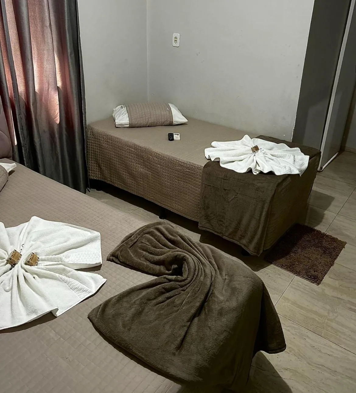 Bed in Hotel Monte Carlo