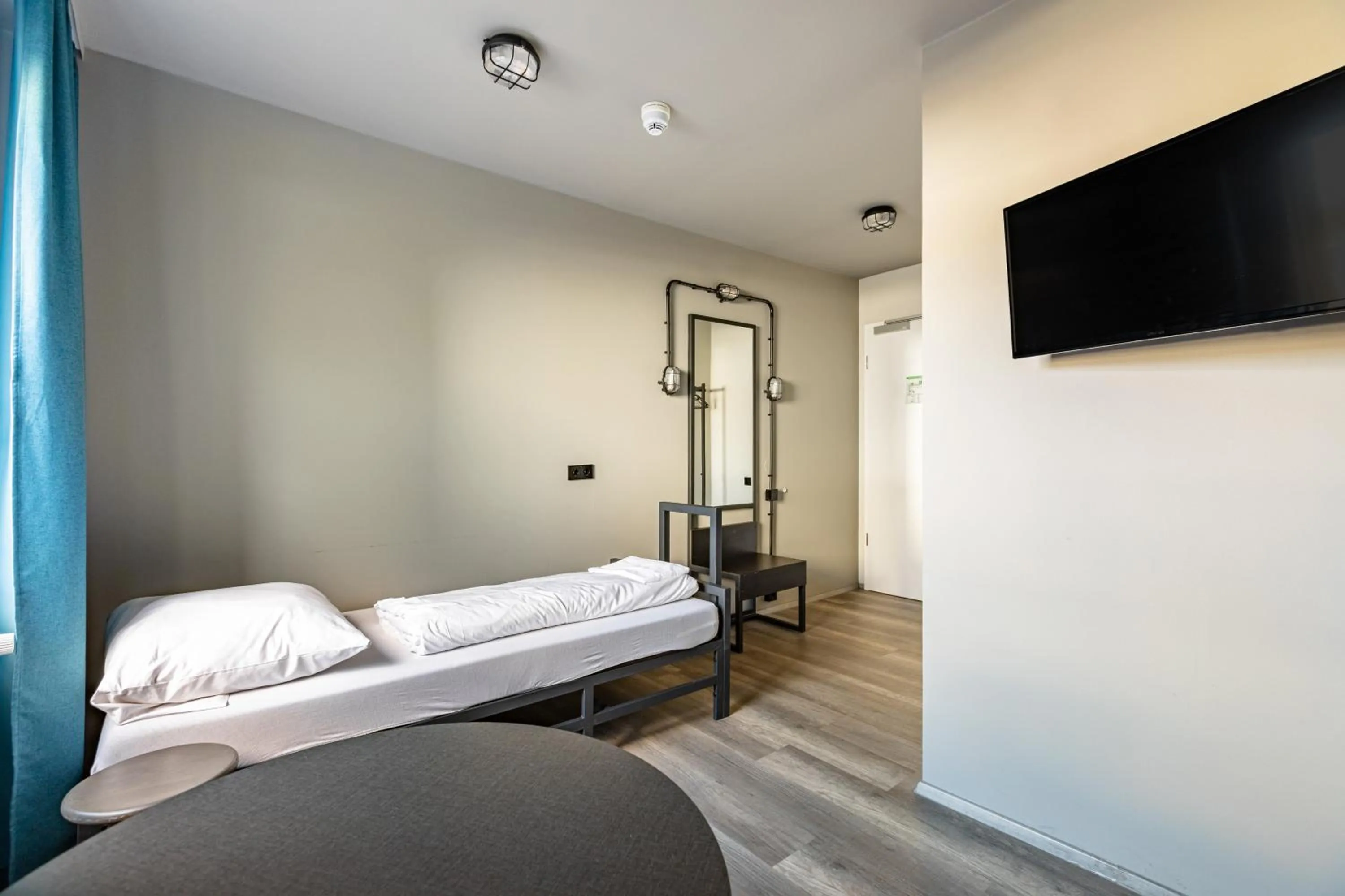 Bed in a&o Frankfurt Ostend