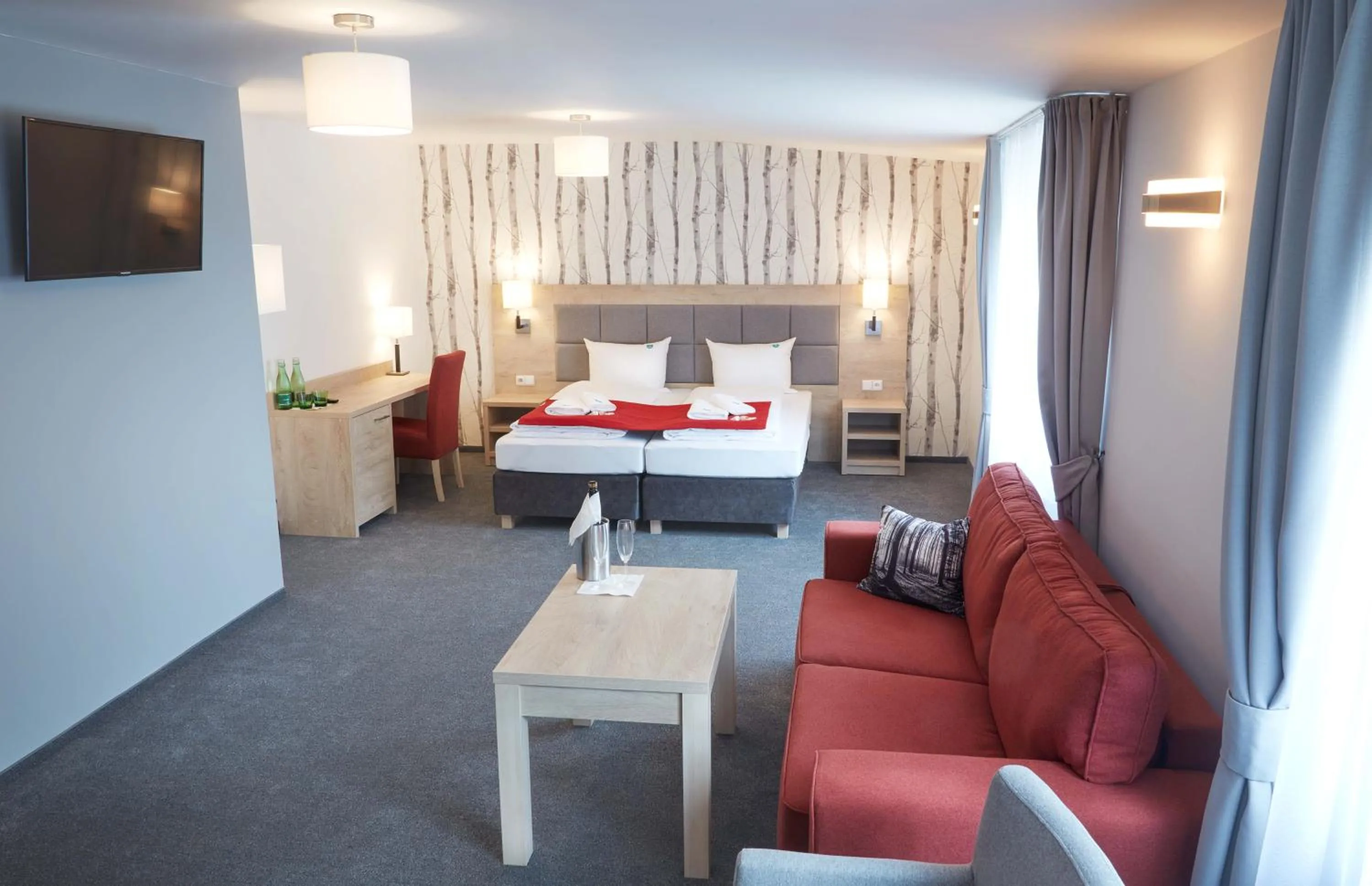 Bed in Penzion Archery