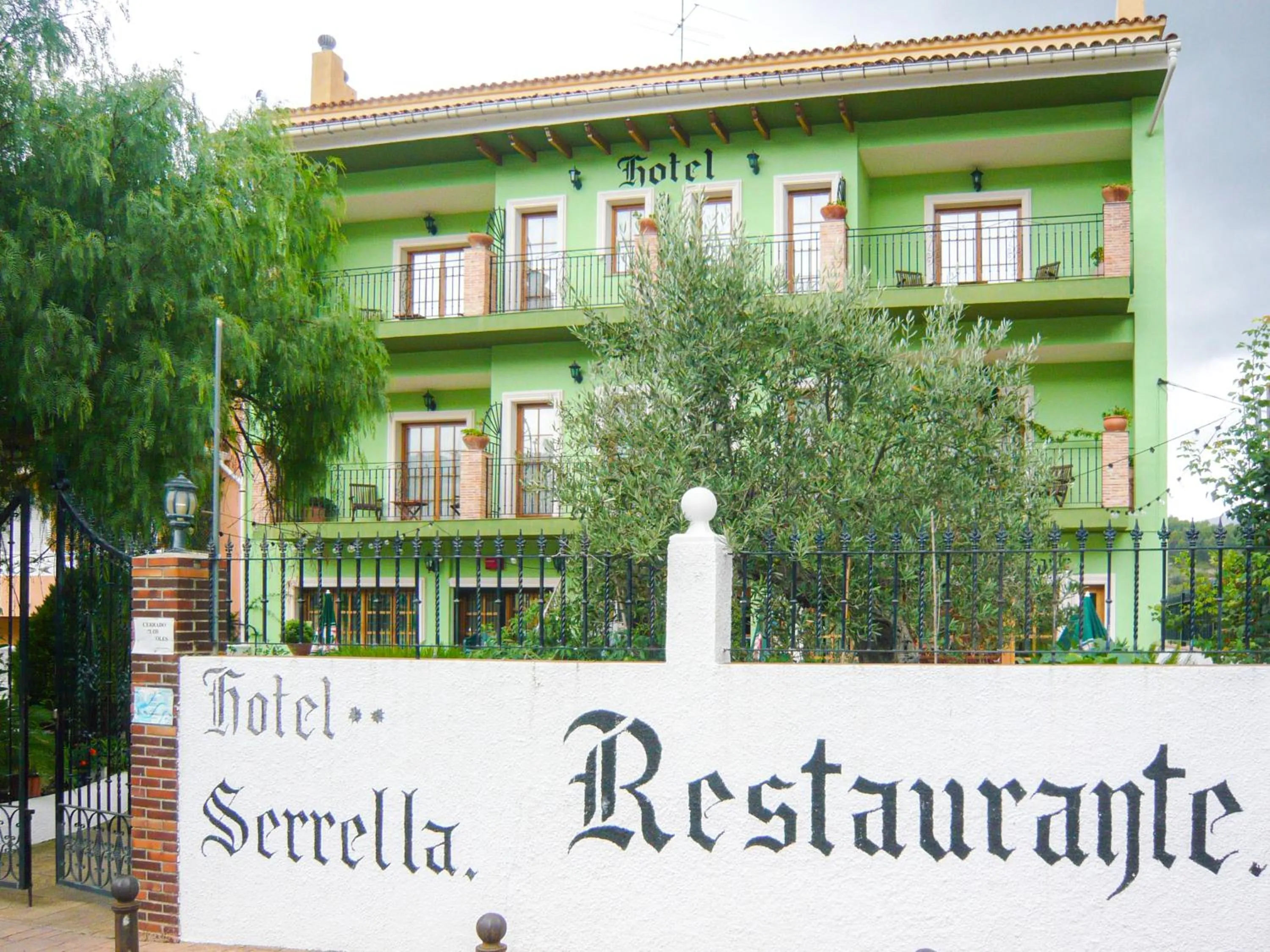 Property building in Hotel Rural Serrella