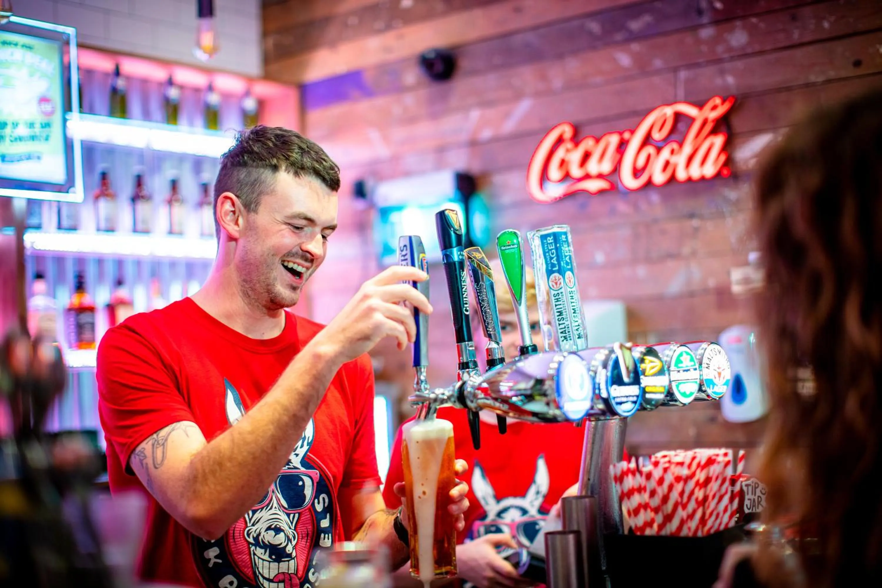 Staff in Kick Ass Grassmarket (18+)