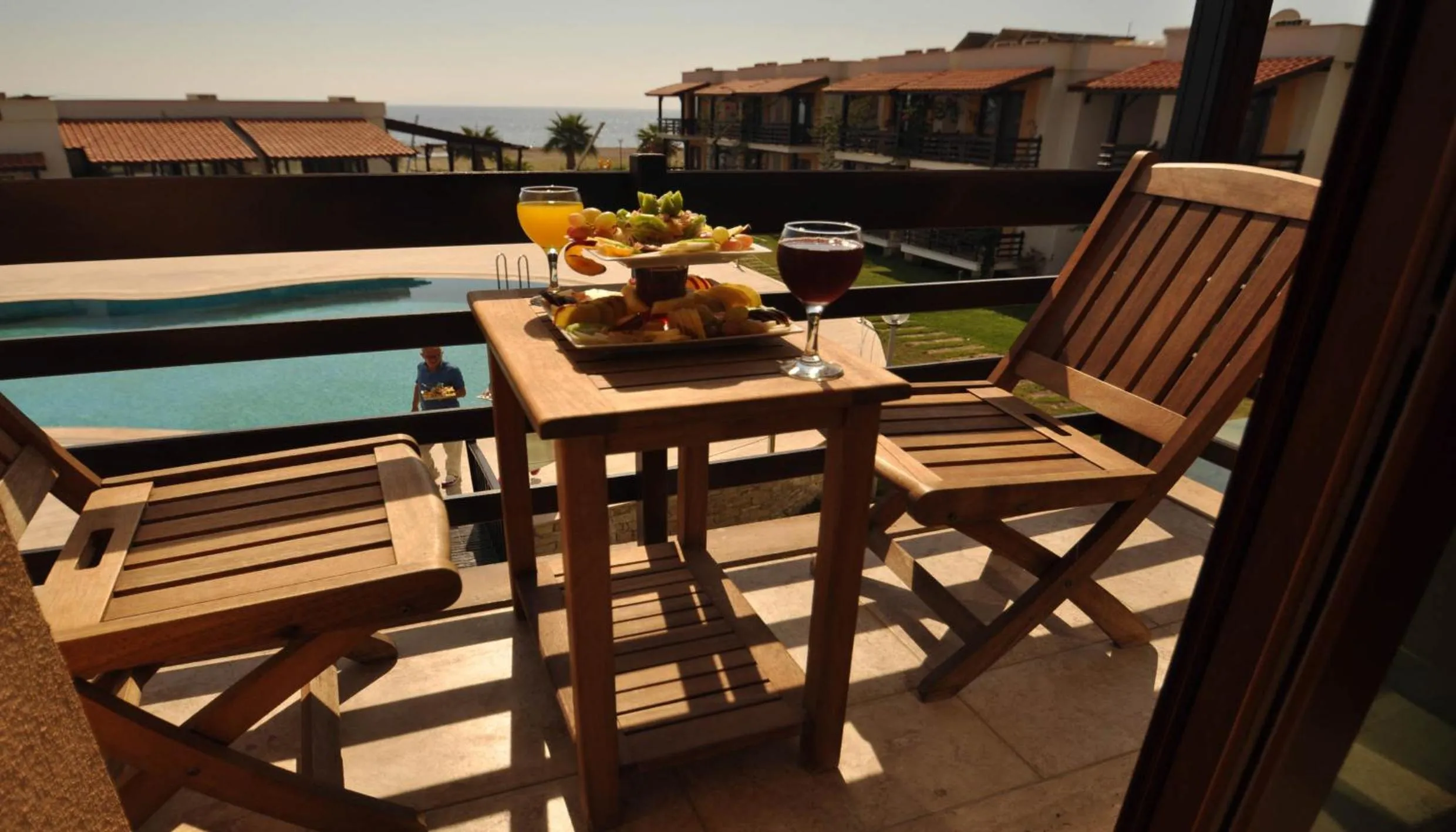 Balcony/Terrace in Hotel Silvanus