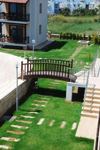 Garden in Hotel Silvanus