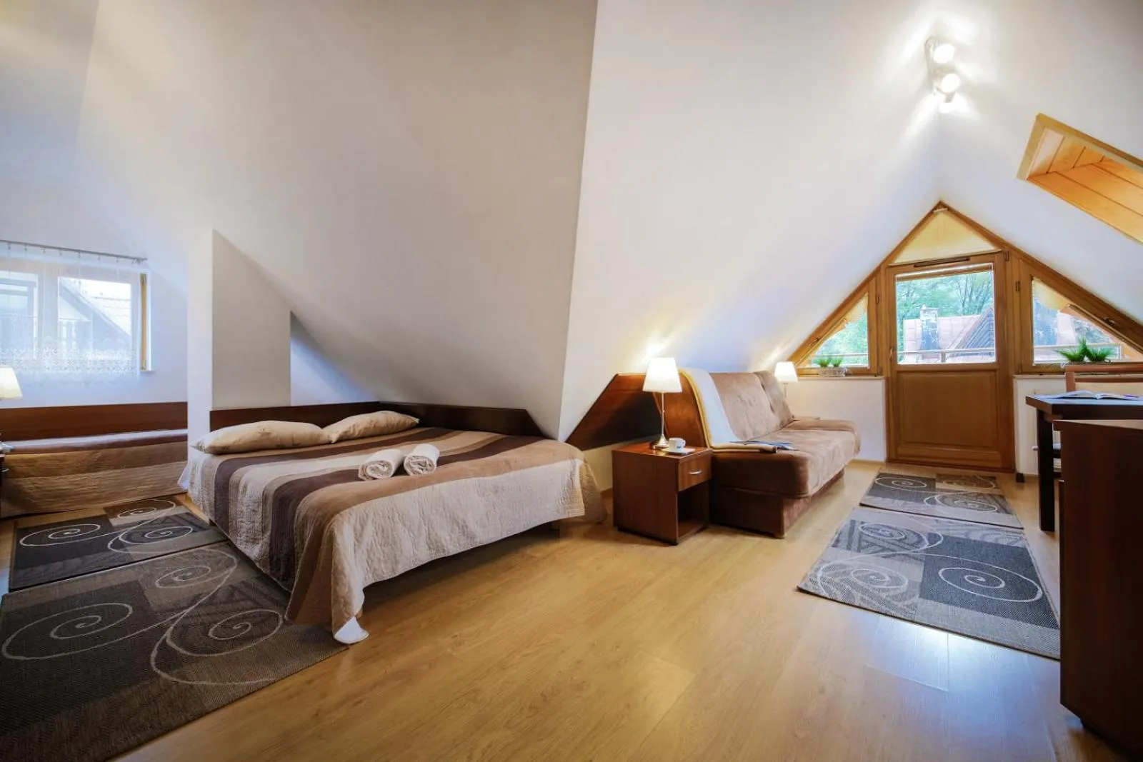 Bed in Pensjonat Arnika