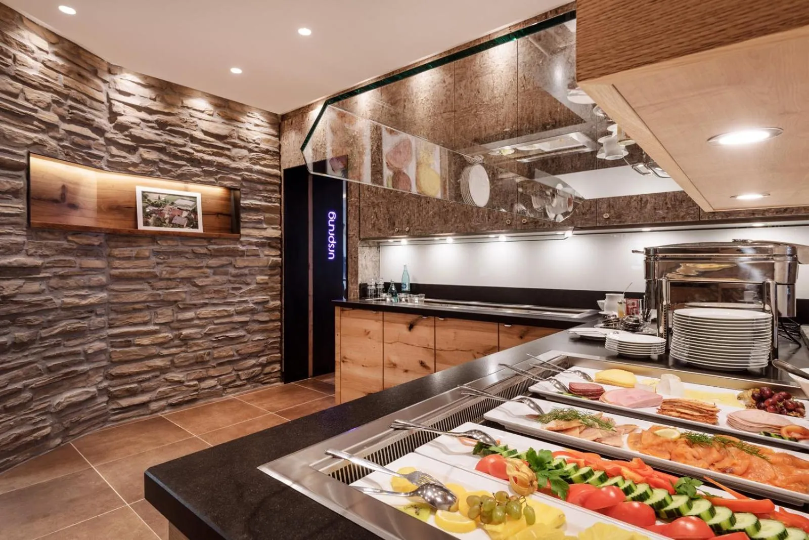 Food in Widmann's Löwen