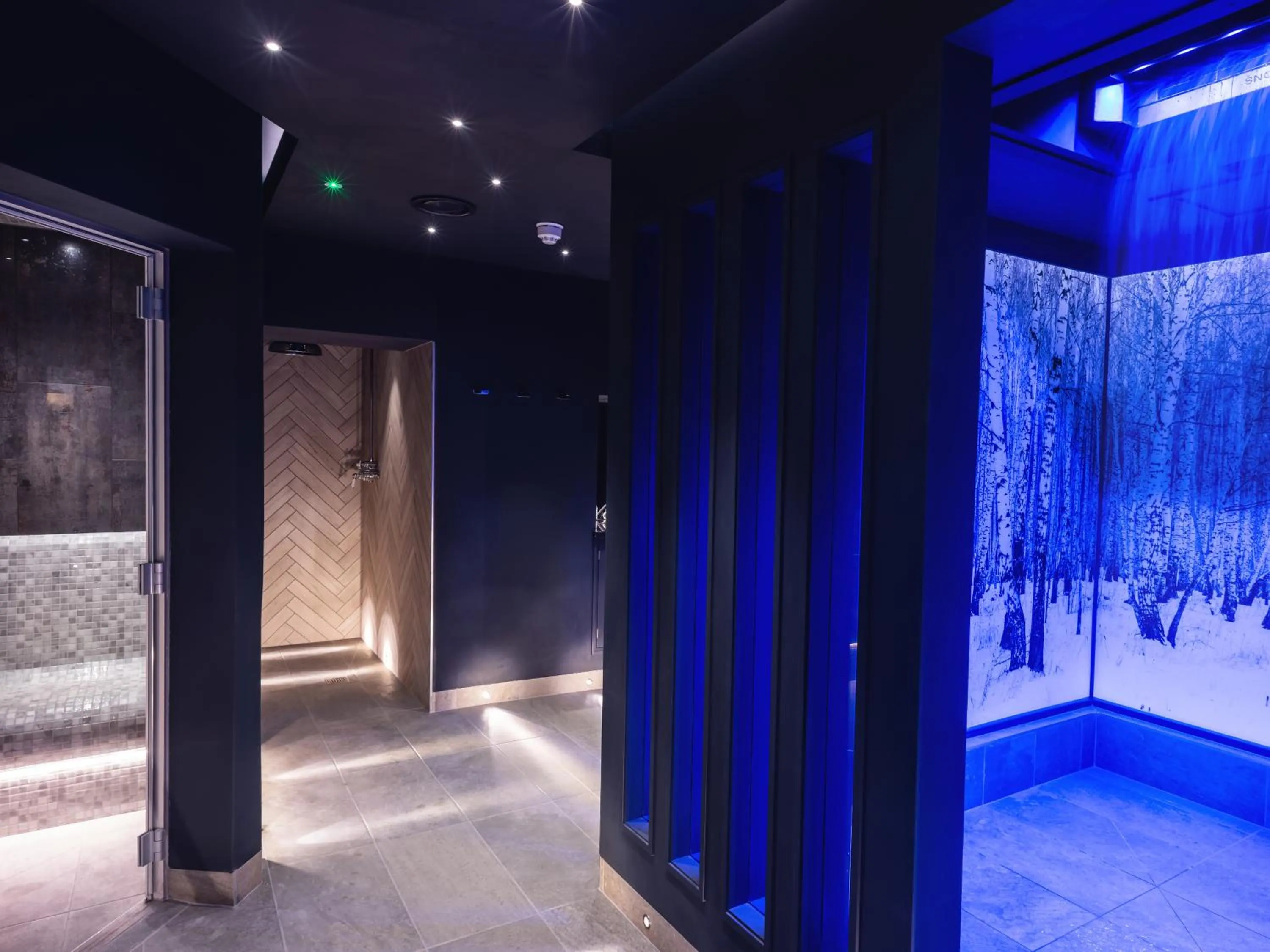 Sauna in Dormy House Hotel