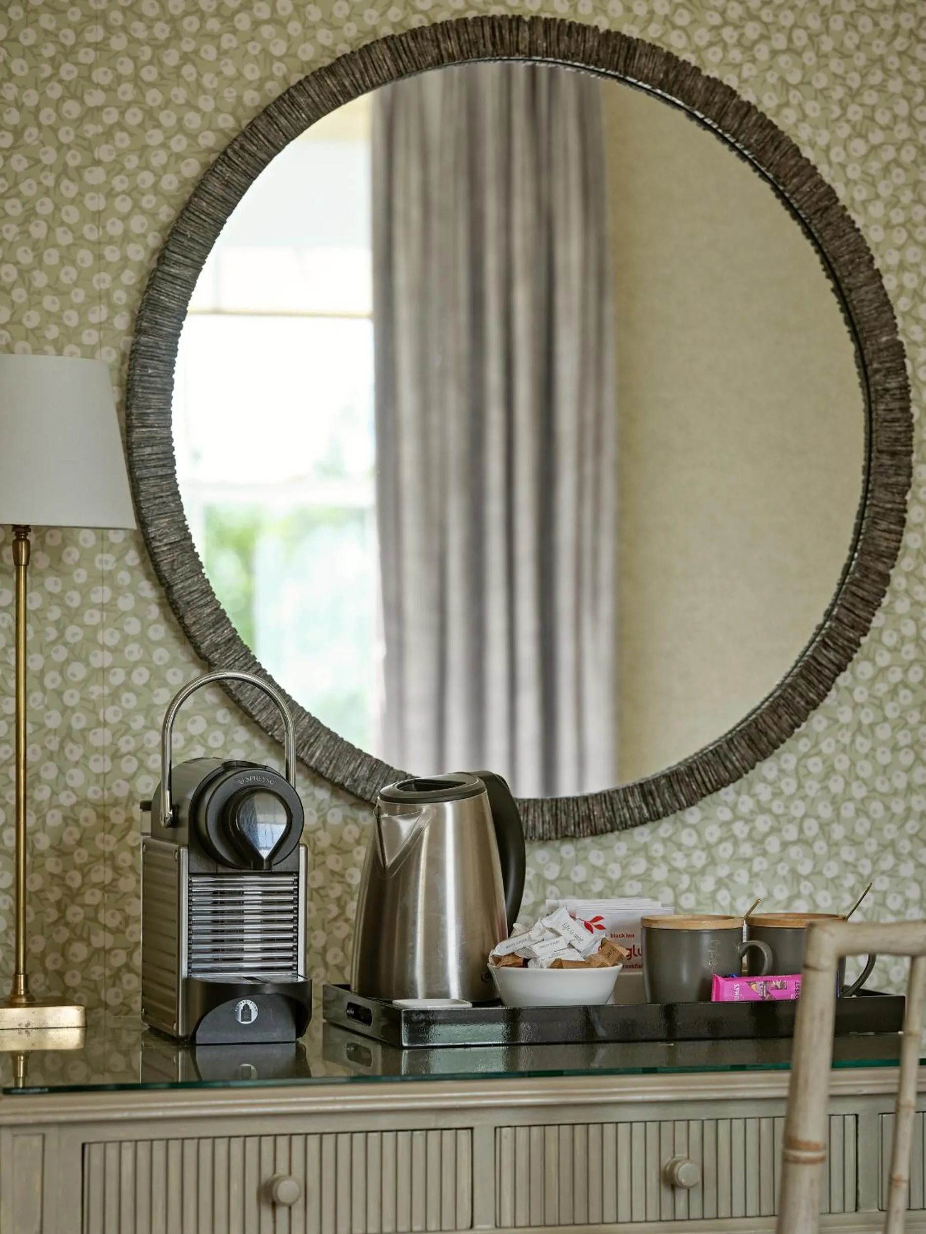 Decorative detail in Dormy House Hotel