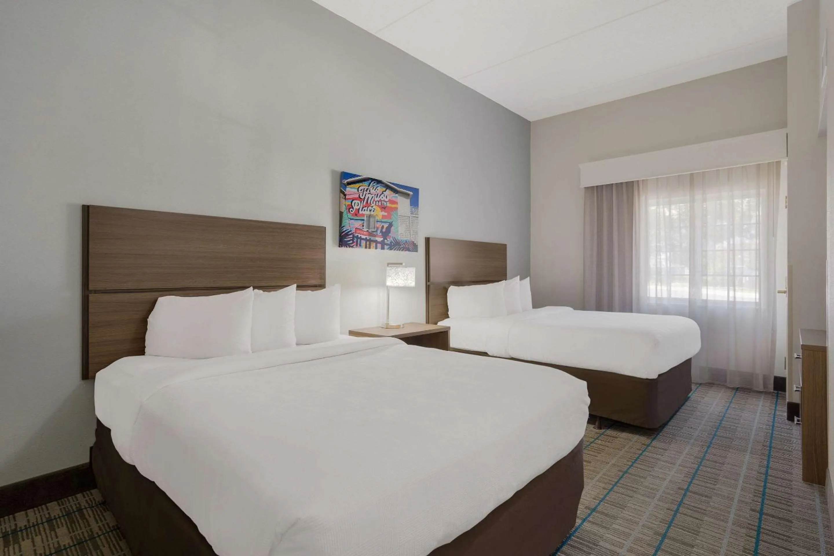 Bedroom, Bed in MainStay Suites Wilmington - University Area