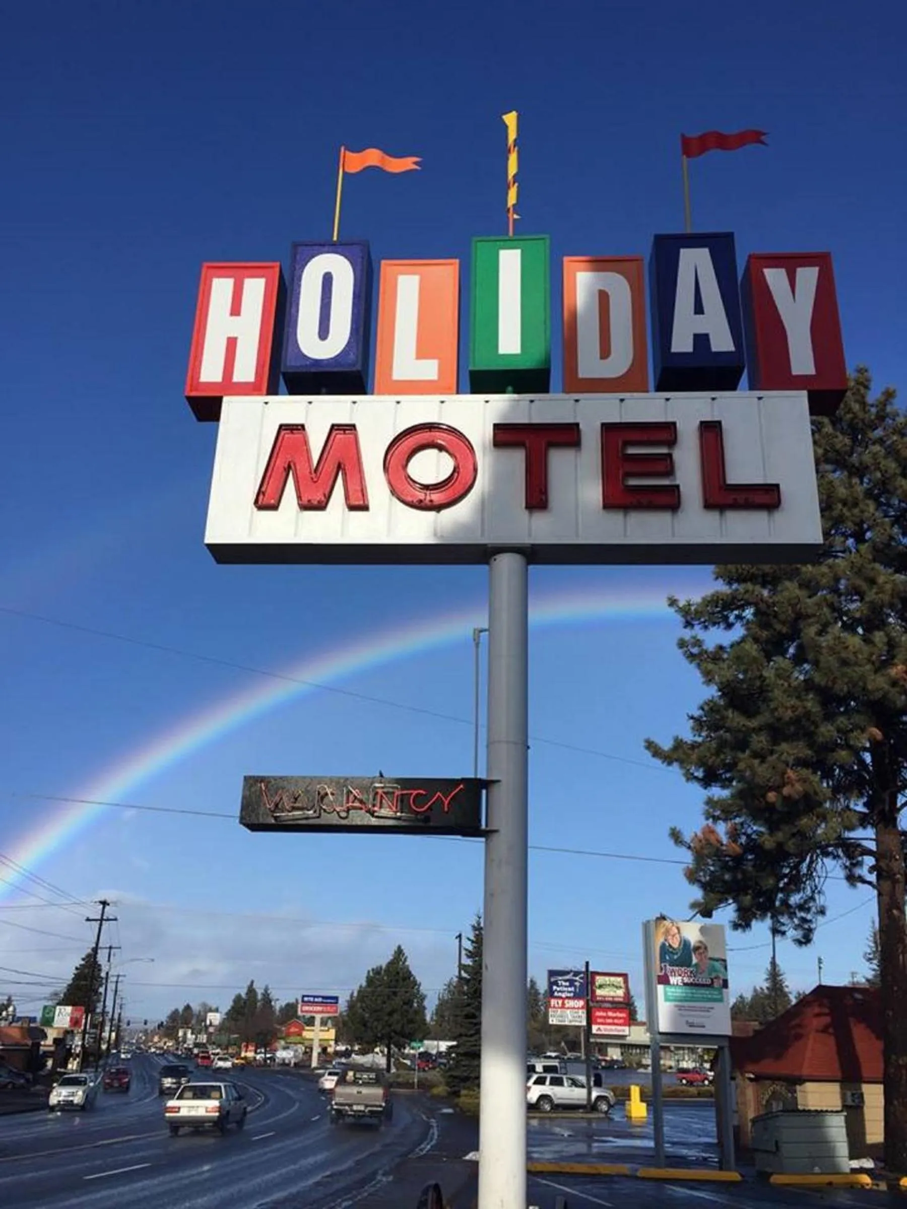 Day in Holiday Motel Bend