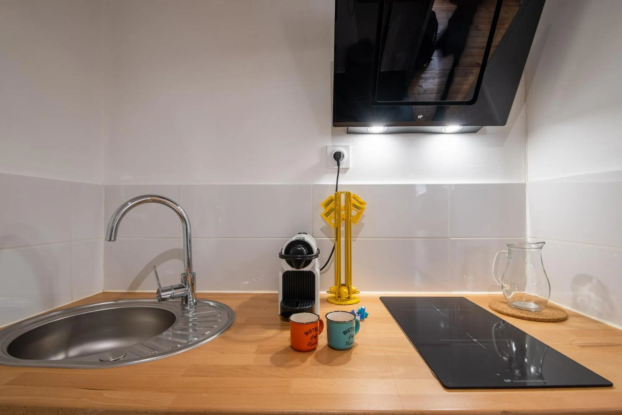 Kitchen or kitchenette in L' échafaud - Apparts de standing - Centre historique