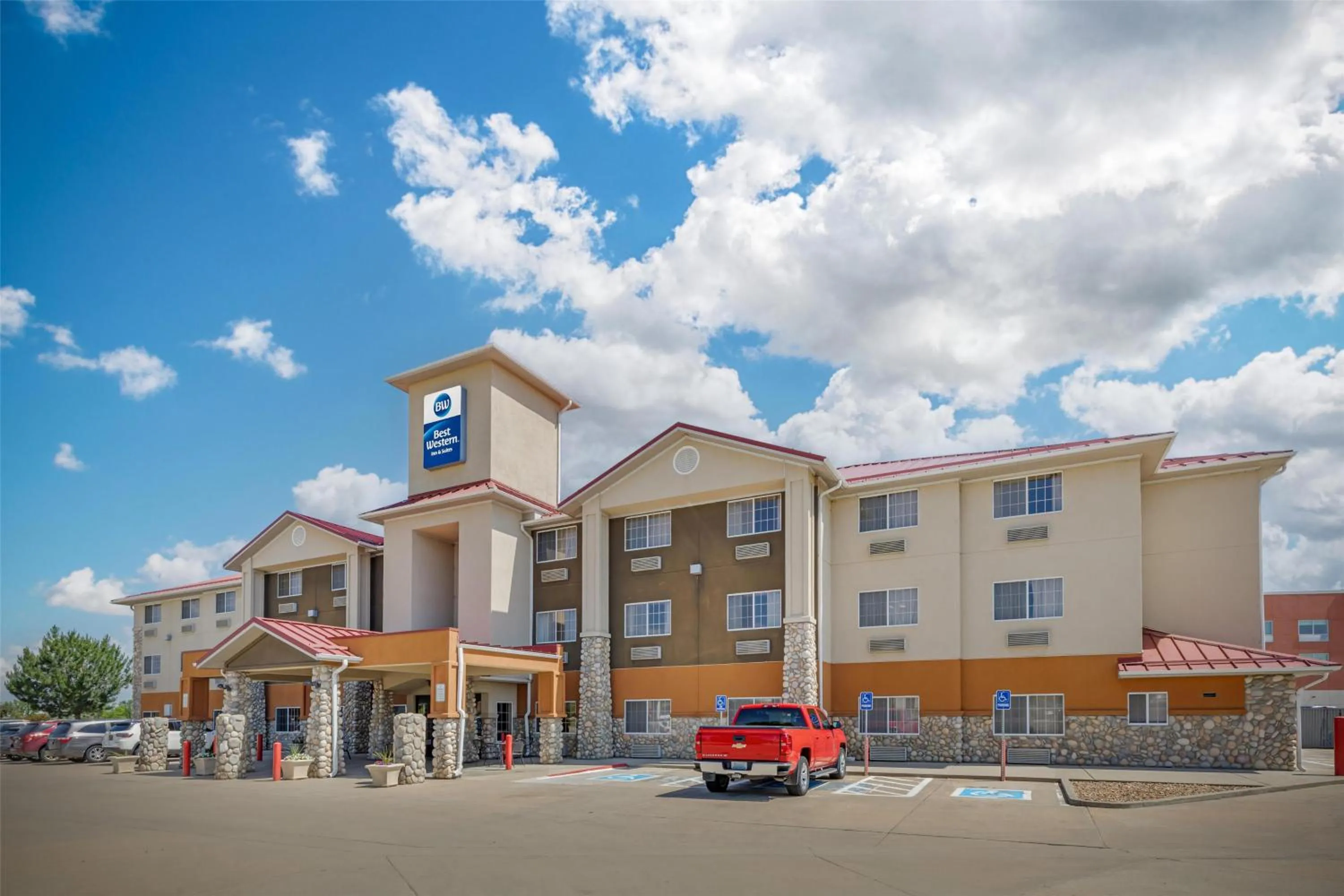 Property building in Best Western Firestone Inn & Suites
