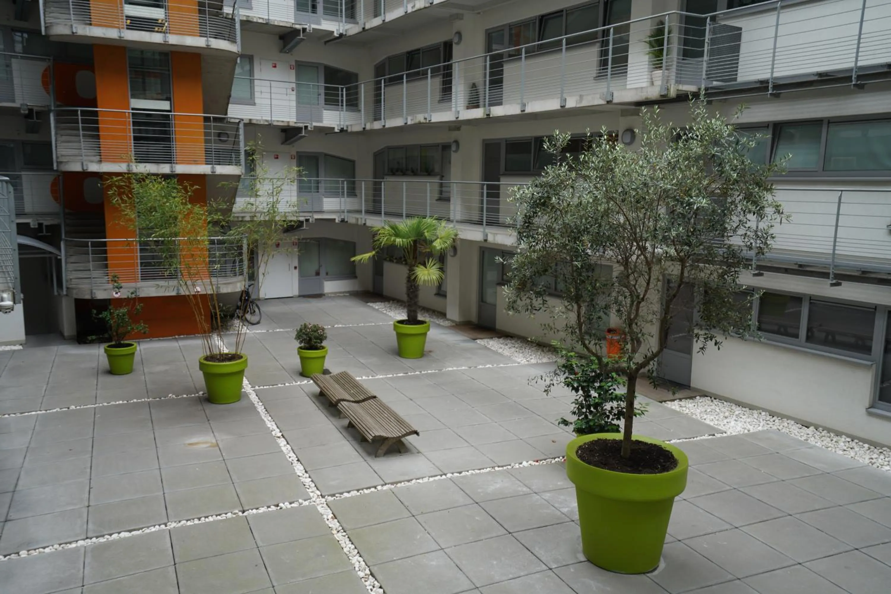 Patio in B&B Loft Jamar Gare Du Midi