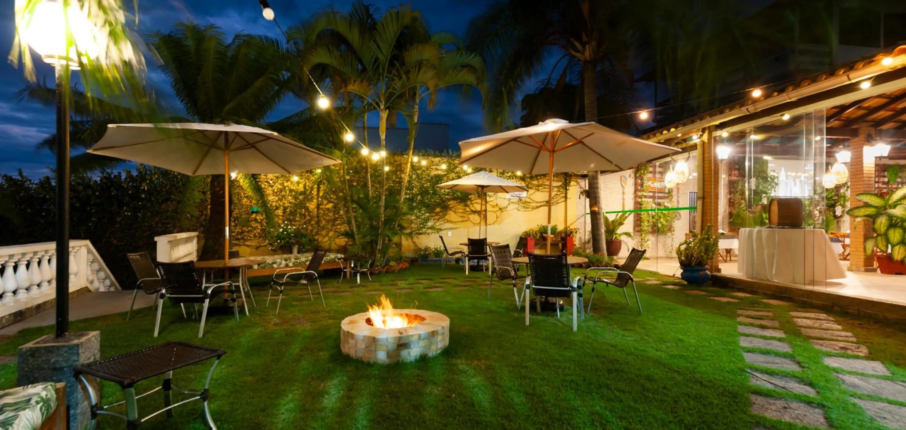 Patio in Pousada Timoneiro
