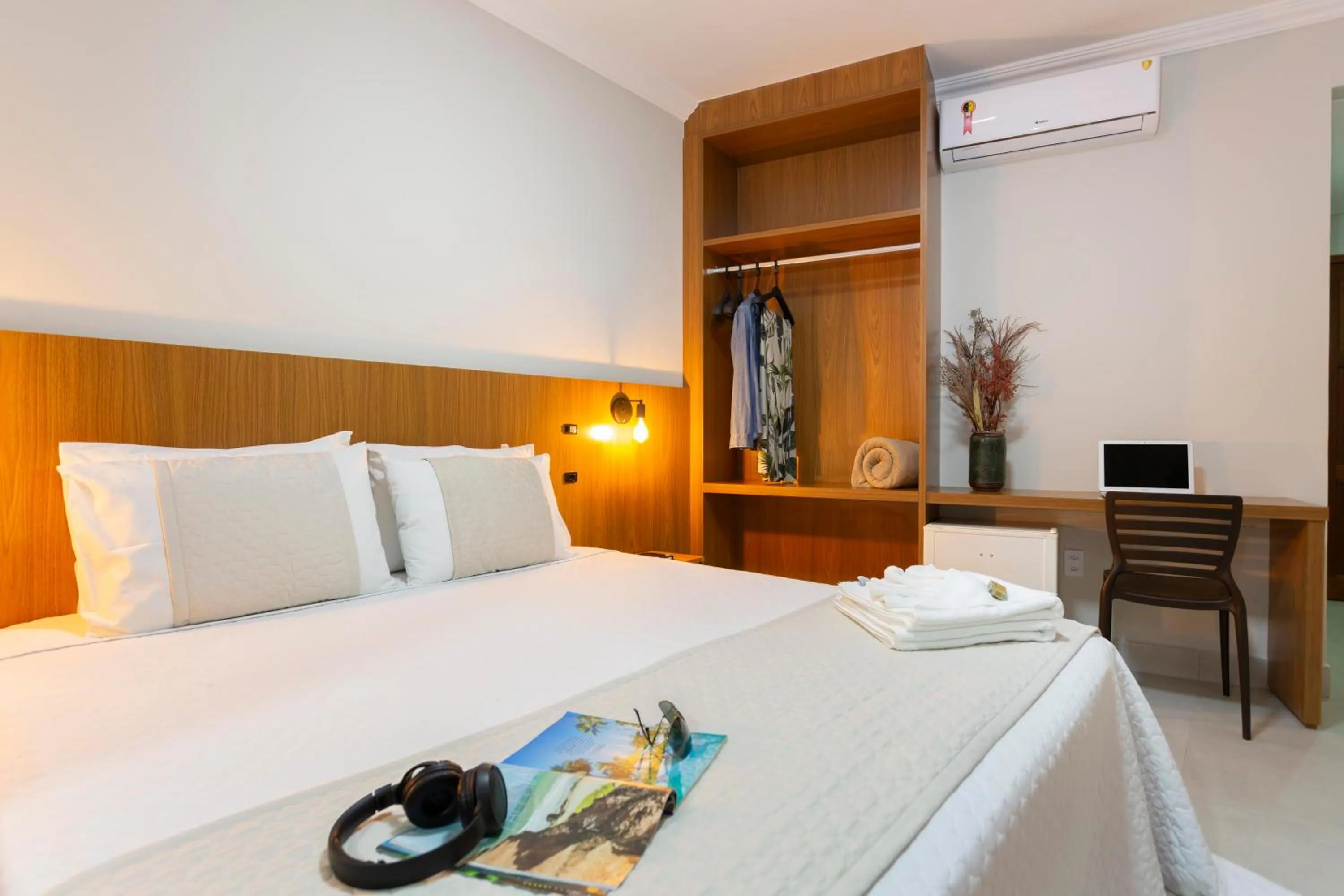 Bed in Pousada Timoneiro