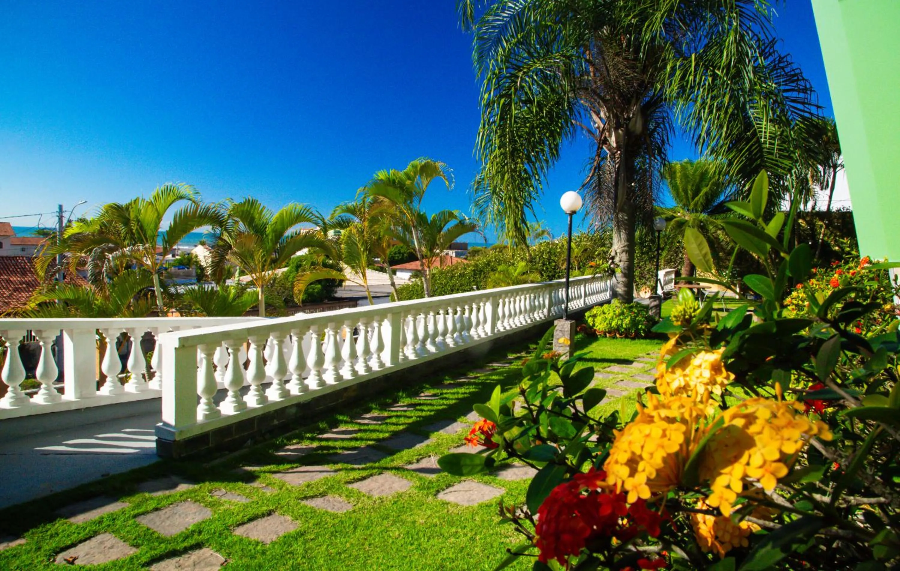Garden in Pousada Timoneiro