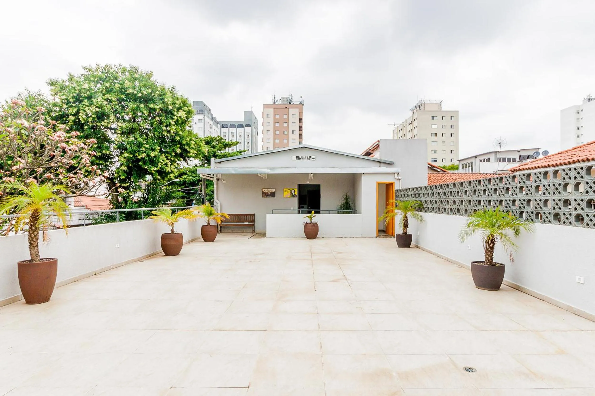 Balcony/Terrace in Rock CGH Suites - Aeroporto de Congonhas