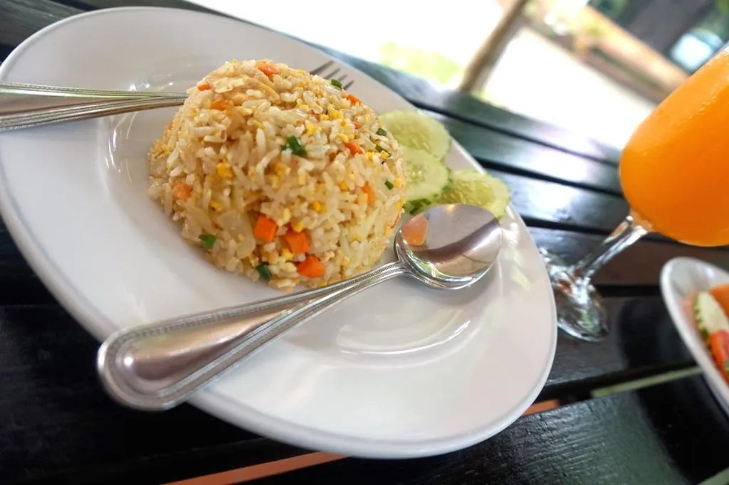 Food close-up in Thai Pura Resort