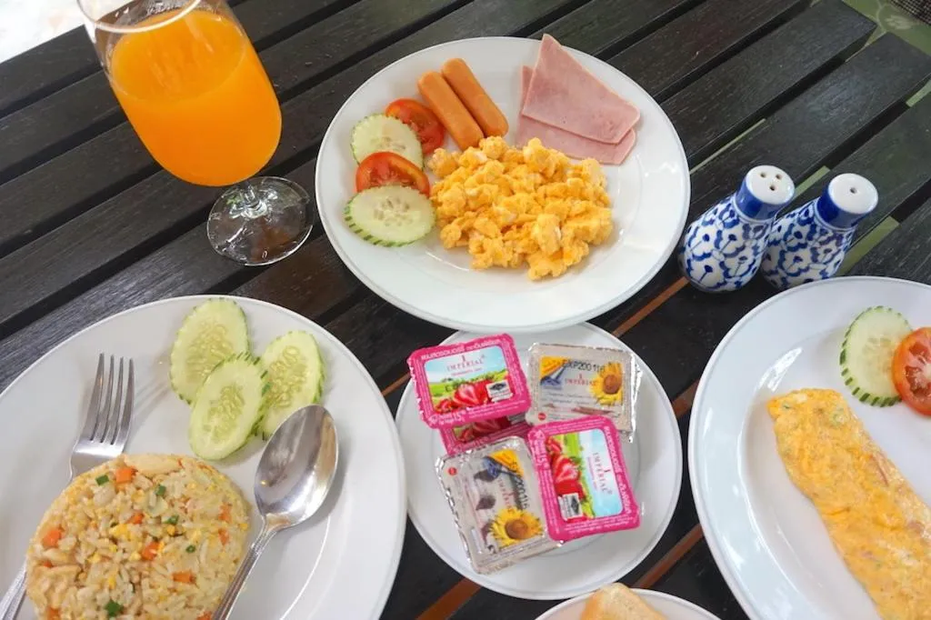 Breakfast in Thai Pura Resort