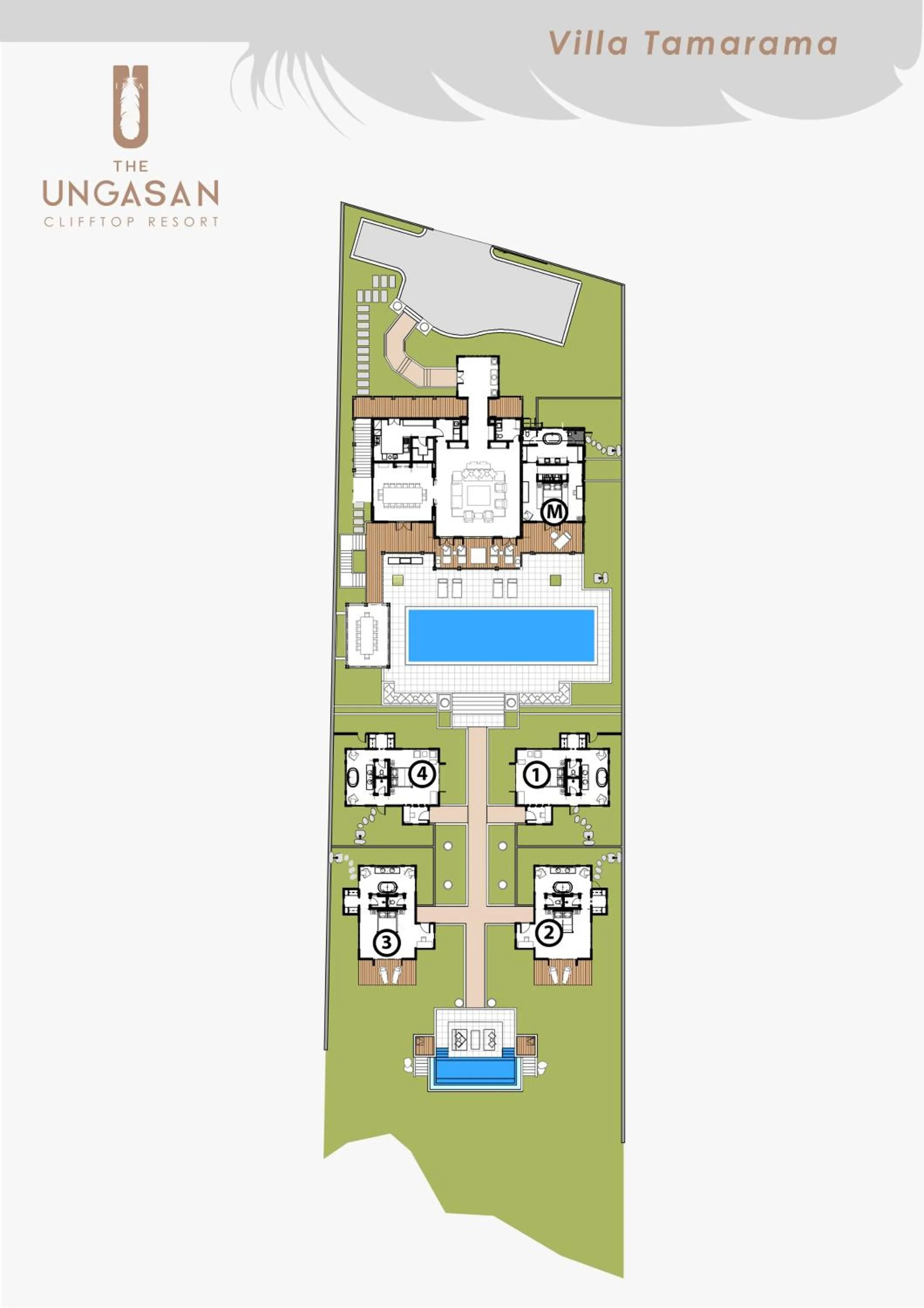 Property building in The Ungasan Clifftop Resort