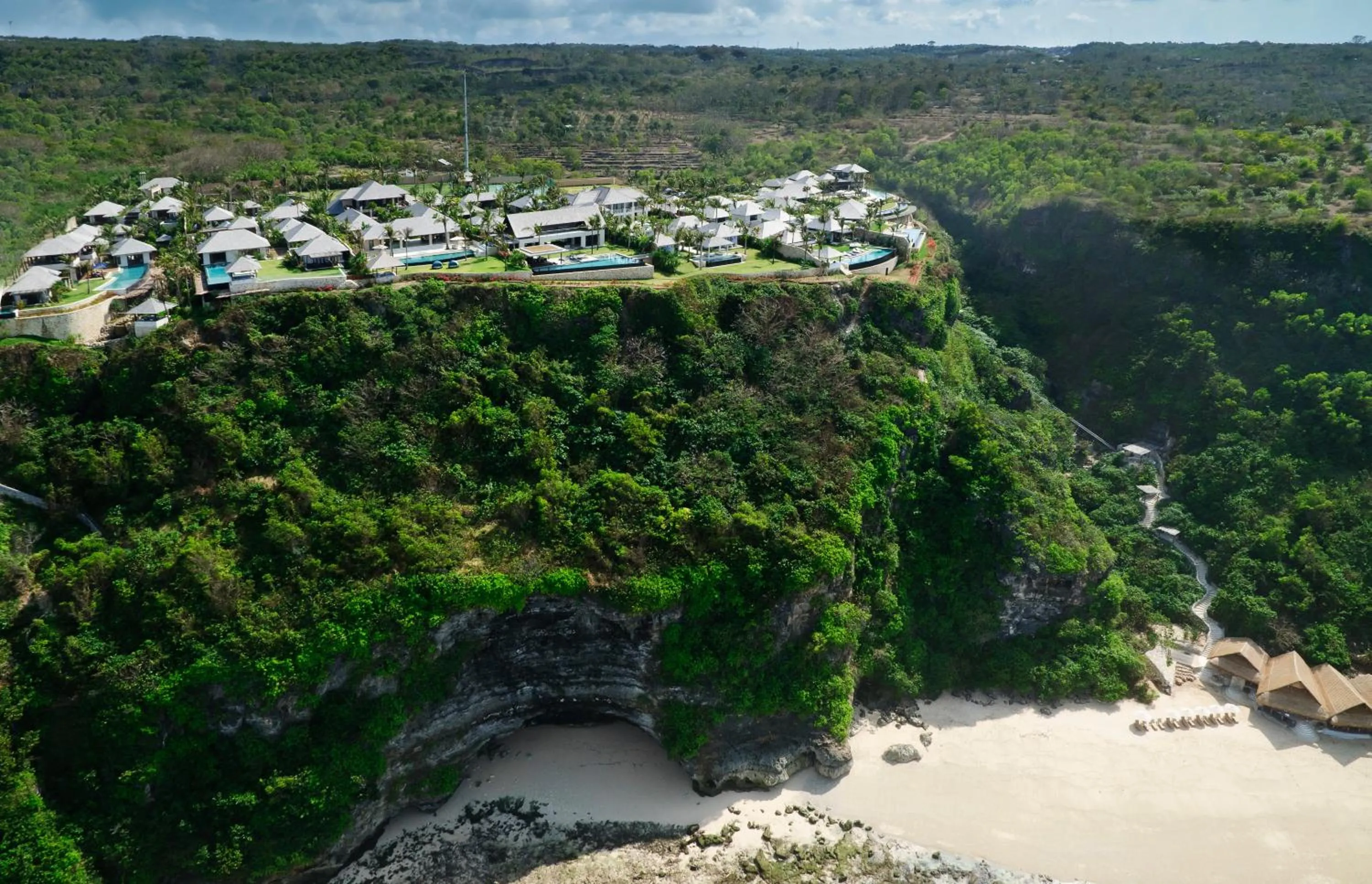 Natural landscape in The Ungasan Clifftop Resort
