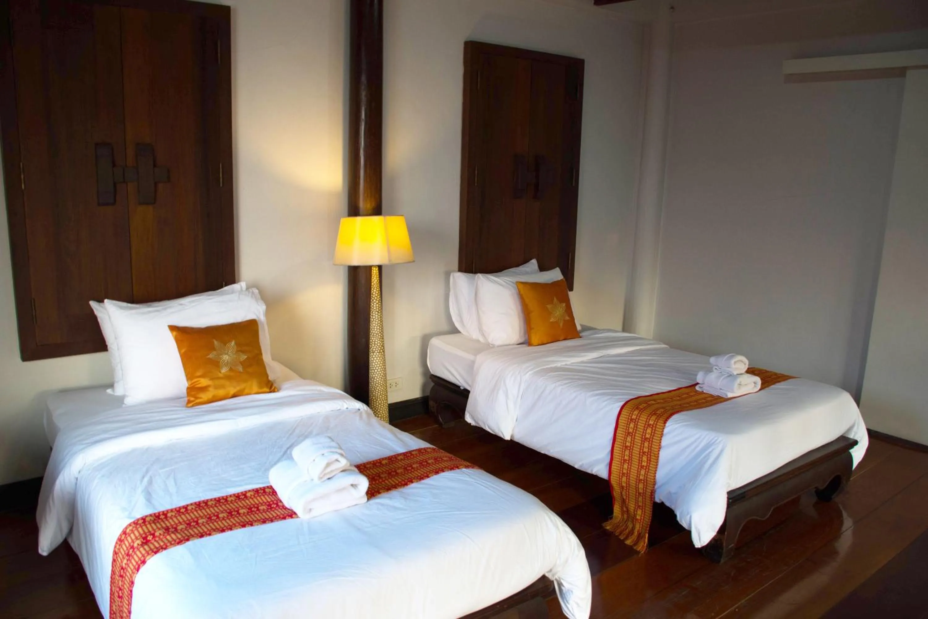 Bedroom, Bed in Ayutthaya Garden River Home