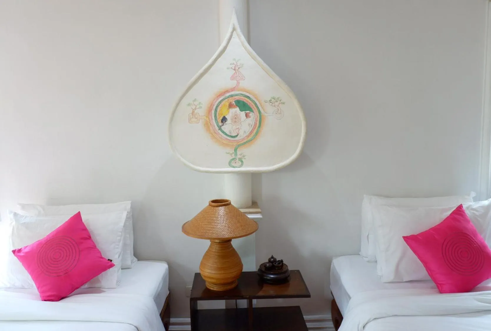 Bed in Ayutthaya Garden River Home